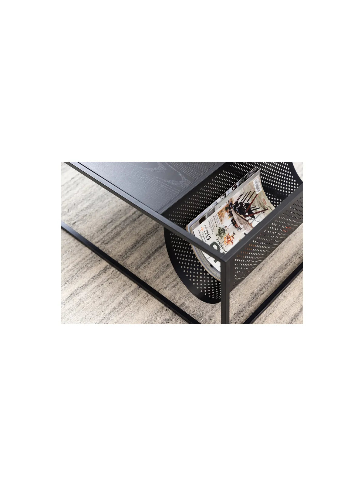 Melamin Couchtisch Seaford Schwarz