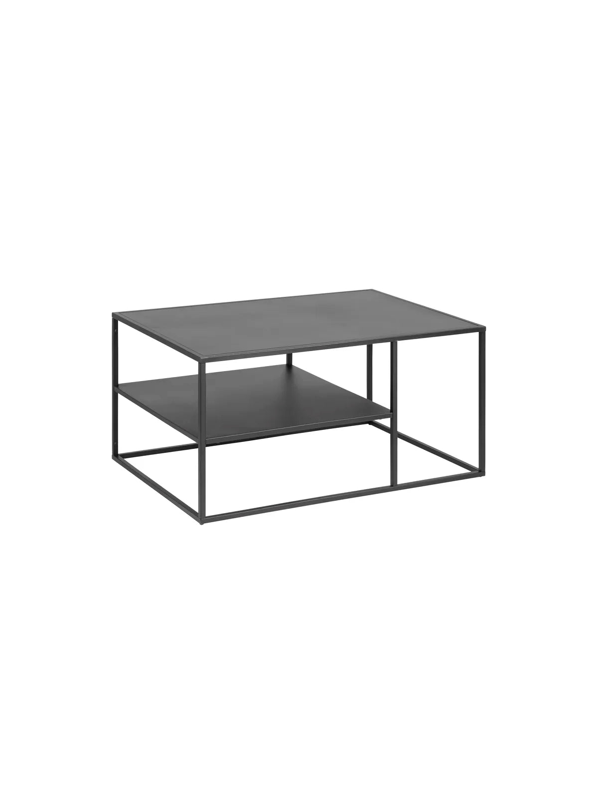 Holz Couchtisch Newton Matt Schwarz