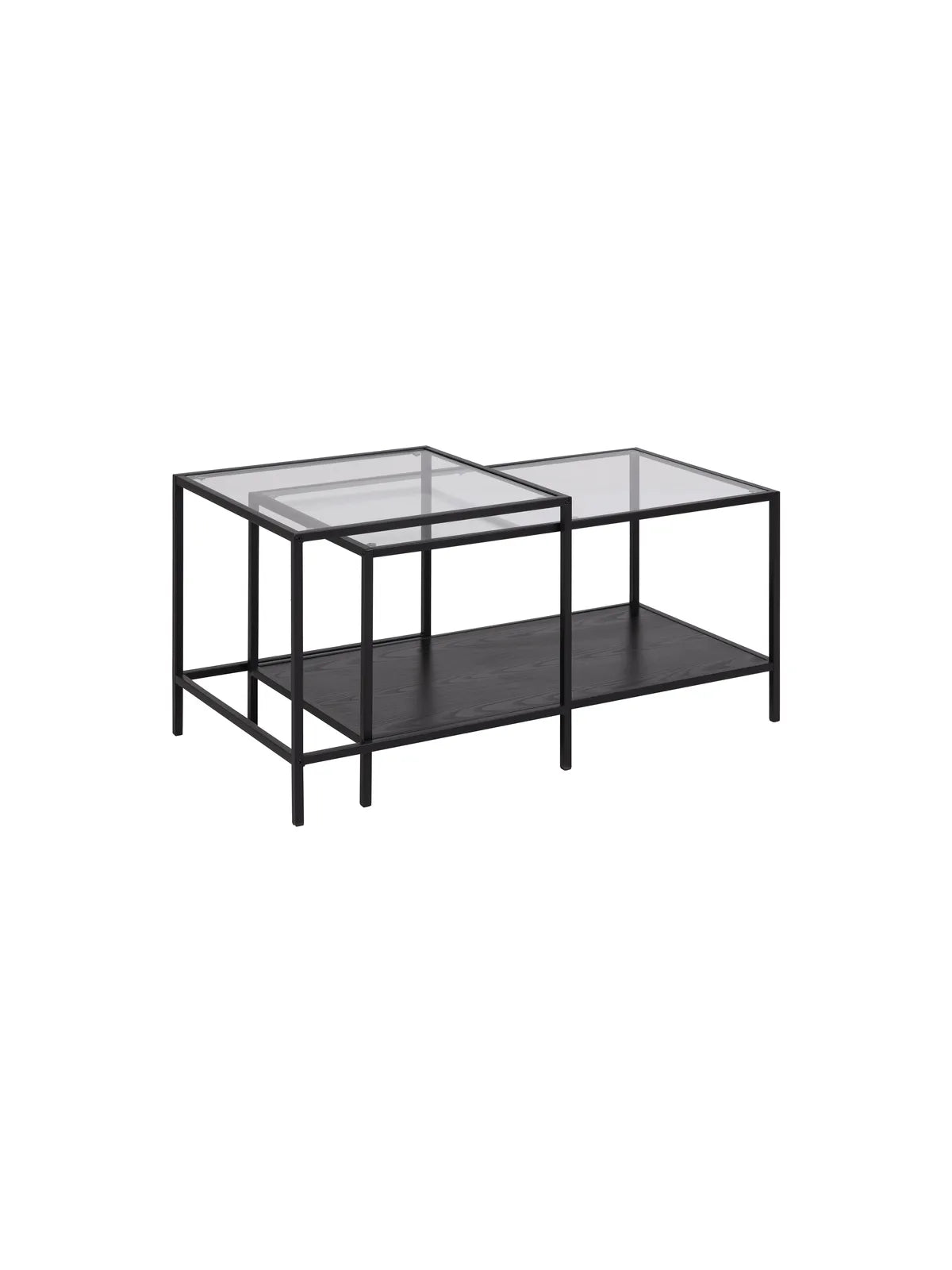 Glas Couchtisch Seaford Glas