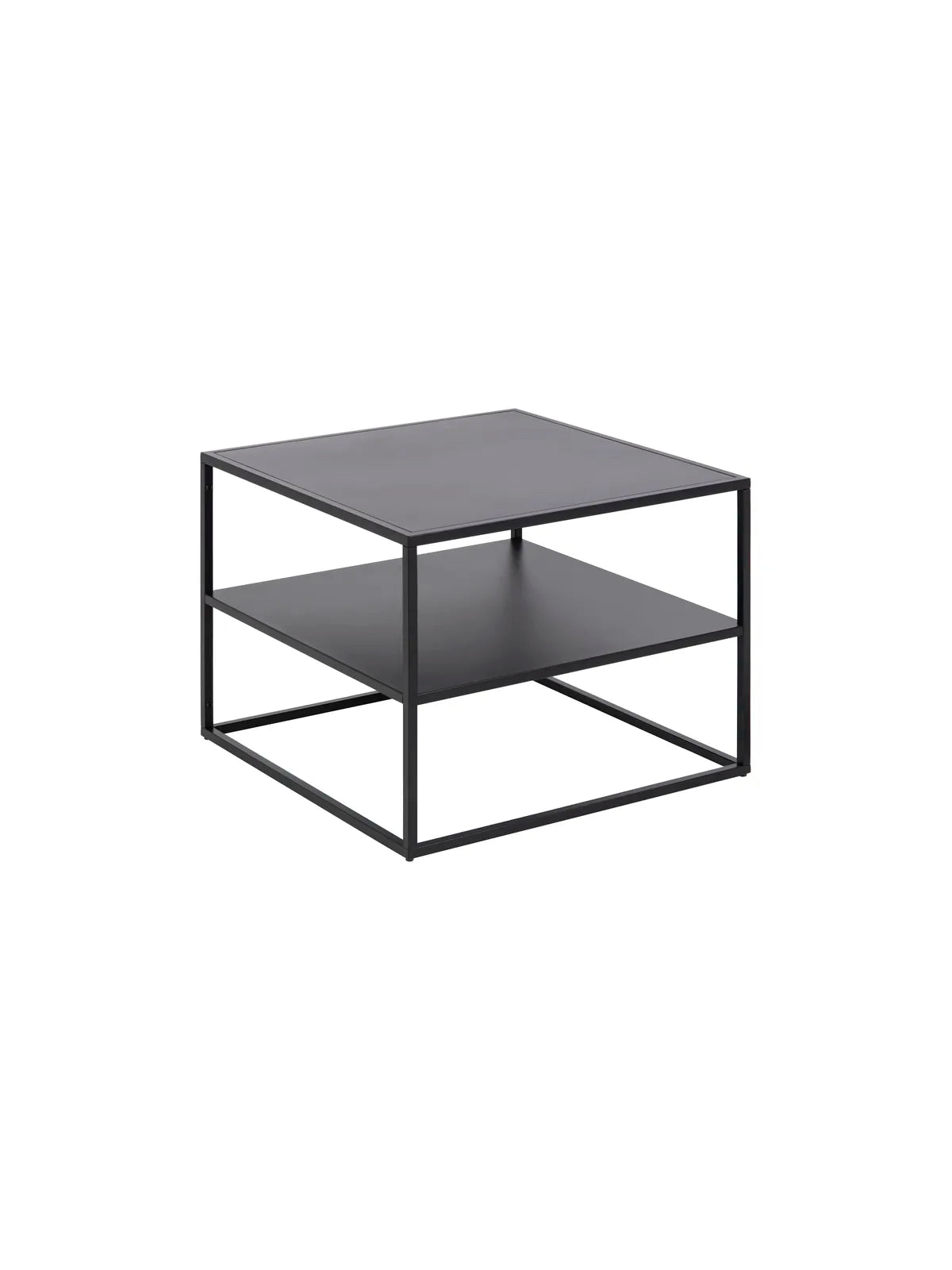 Holz Couchtisch Newton Matt Schwarz