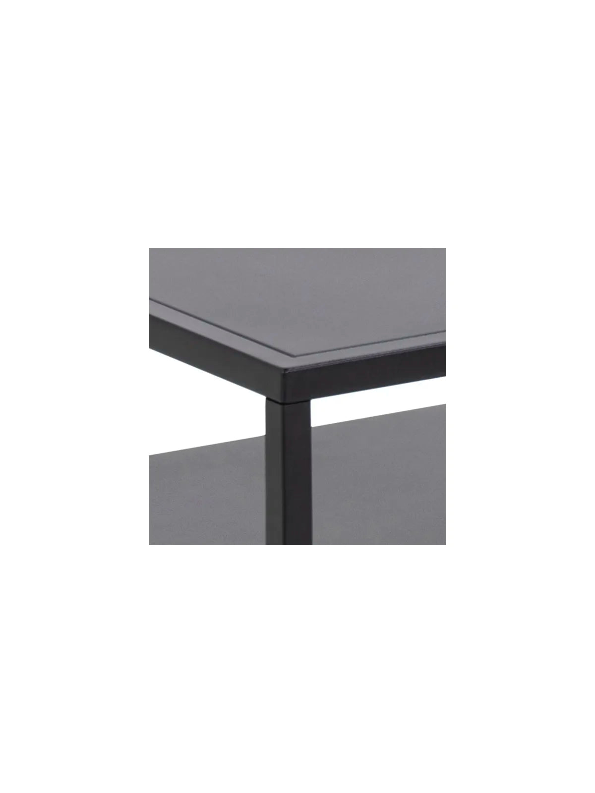 Holz Couchtisch Newton Matt Schwarz