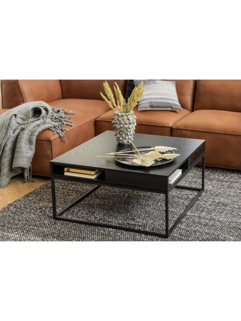 Melamin Couchtisch Willford Schwarz