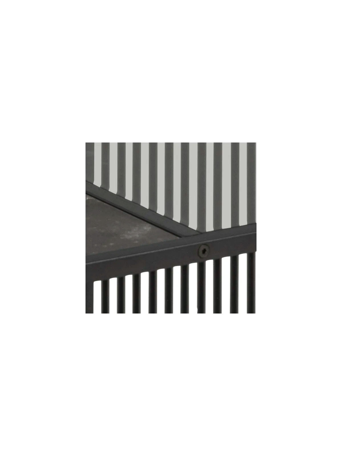 Melamin Couchtisch Strington Schwarz