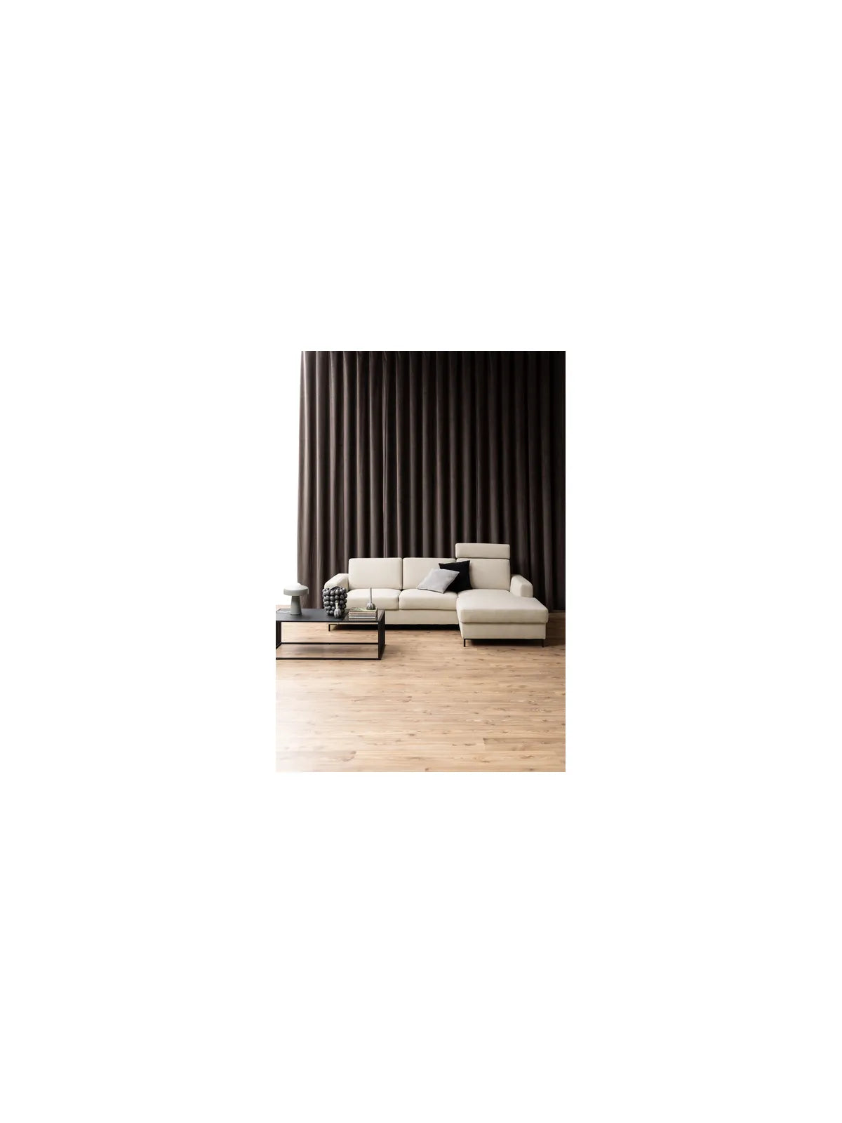 Melamin Couchtisch Strington Schwarz