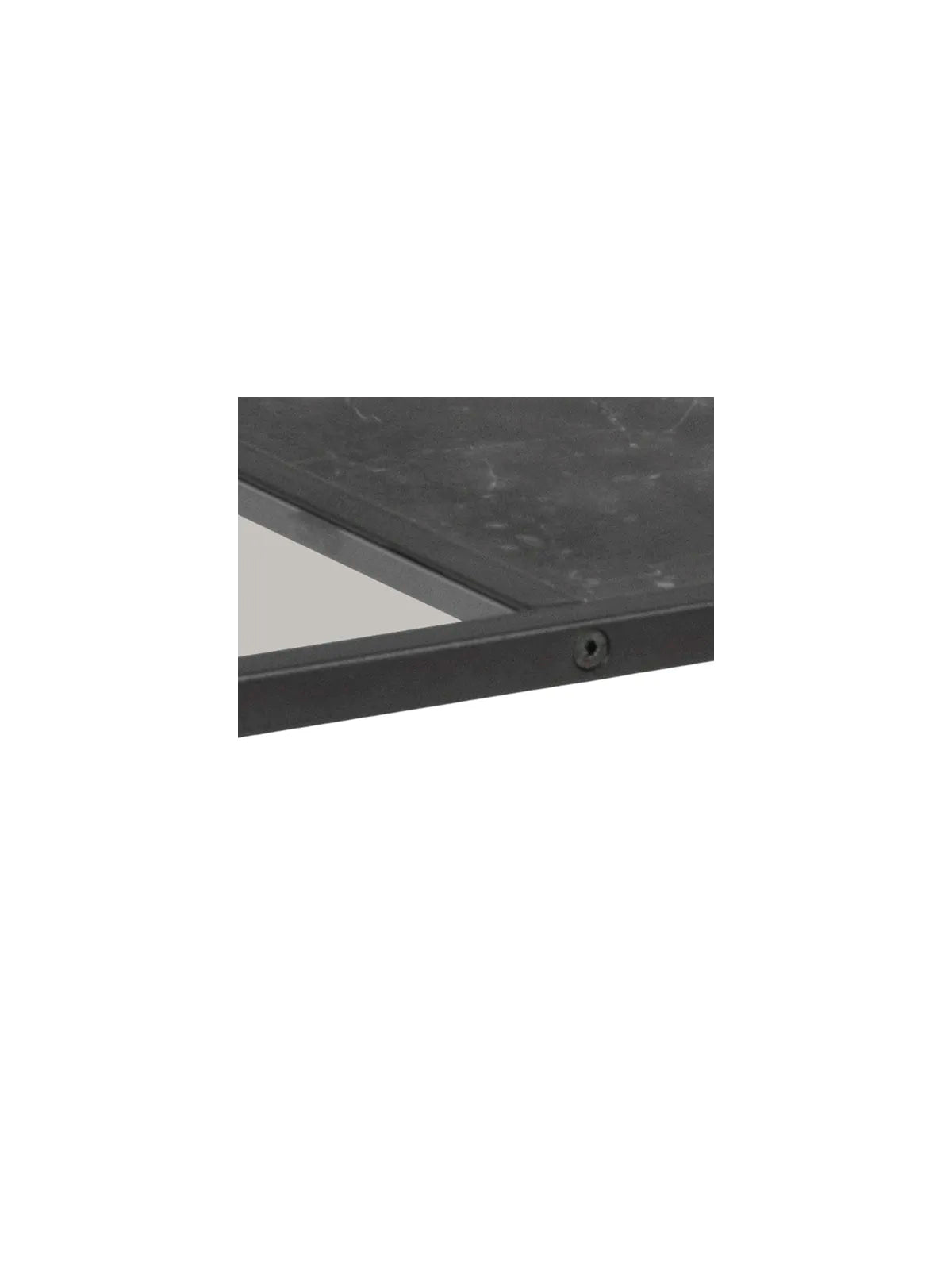 Melamin Couchtisch Strington Schwarz