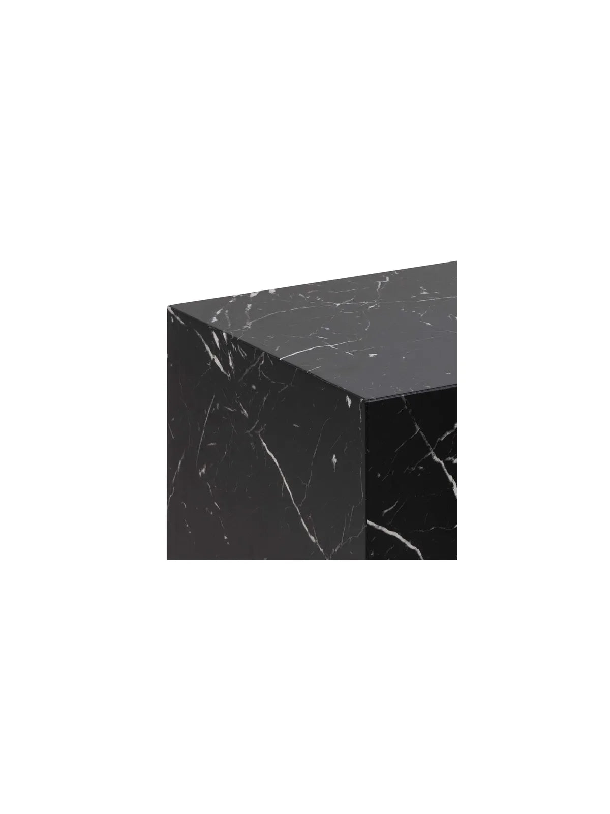 Dice Couchtisch Marmor Schwarz Marquina Rau Papier