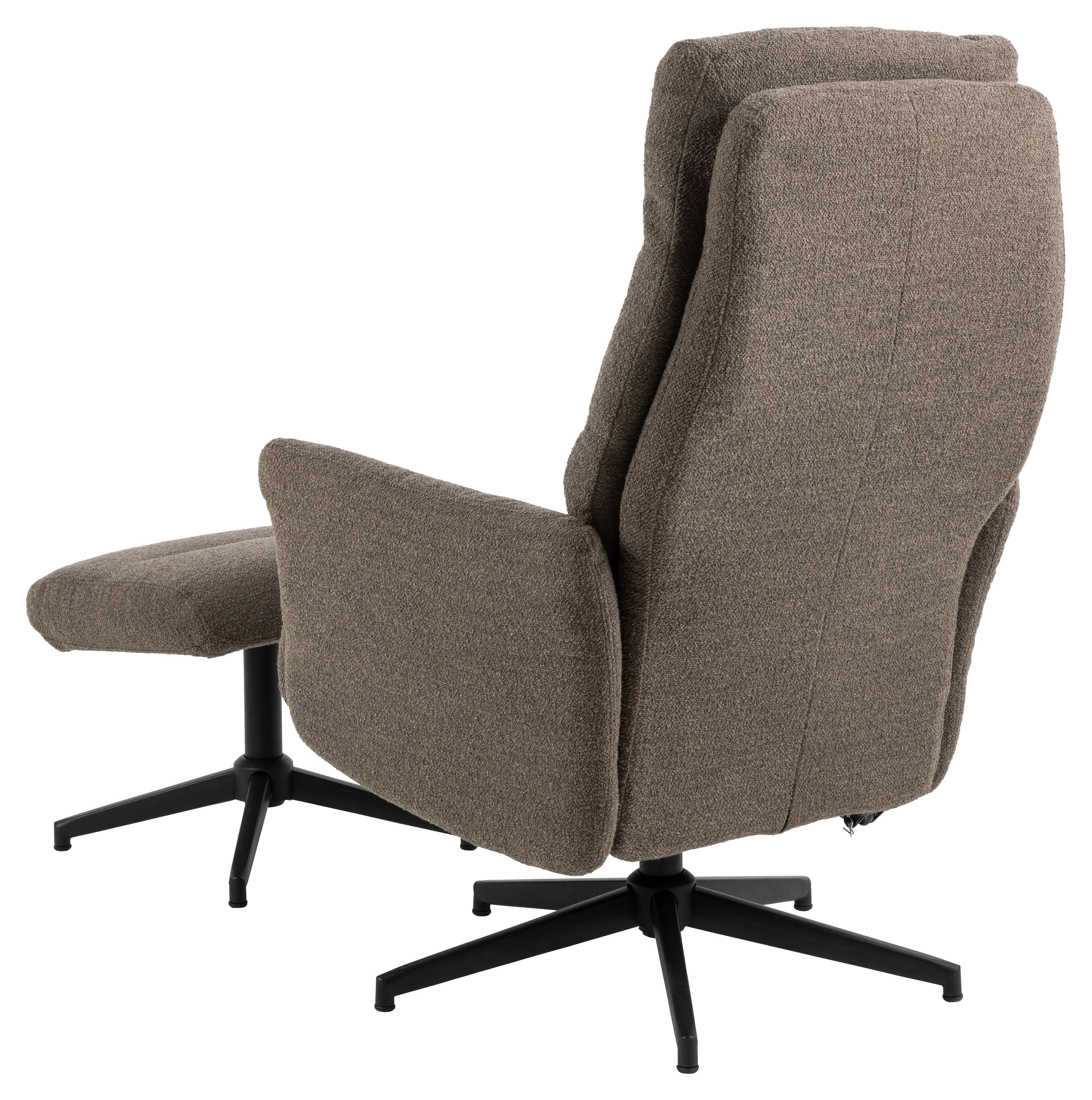 London Recliner mit Hocker
