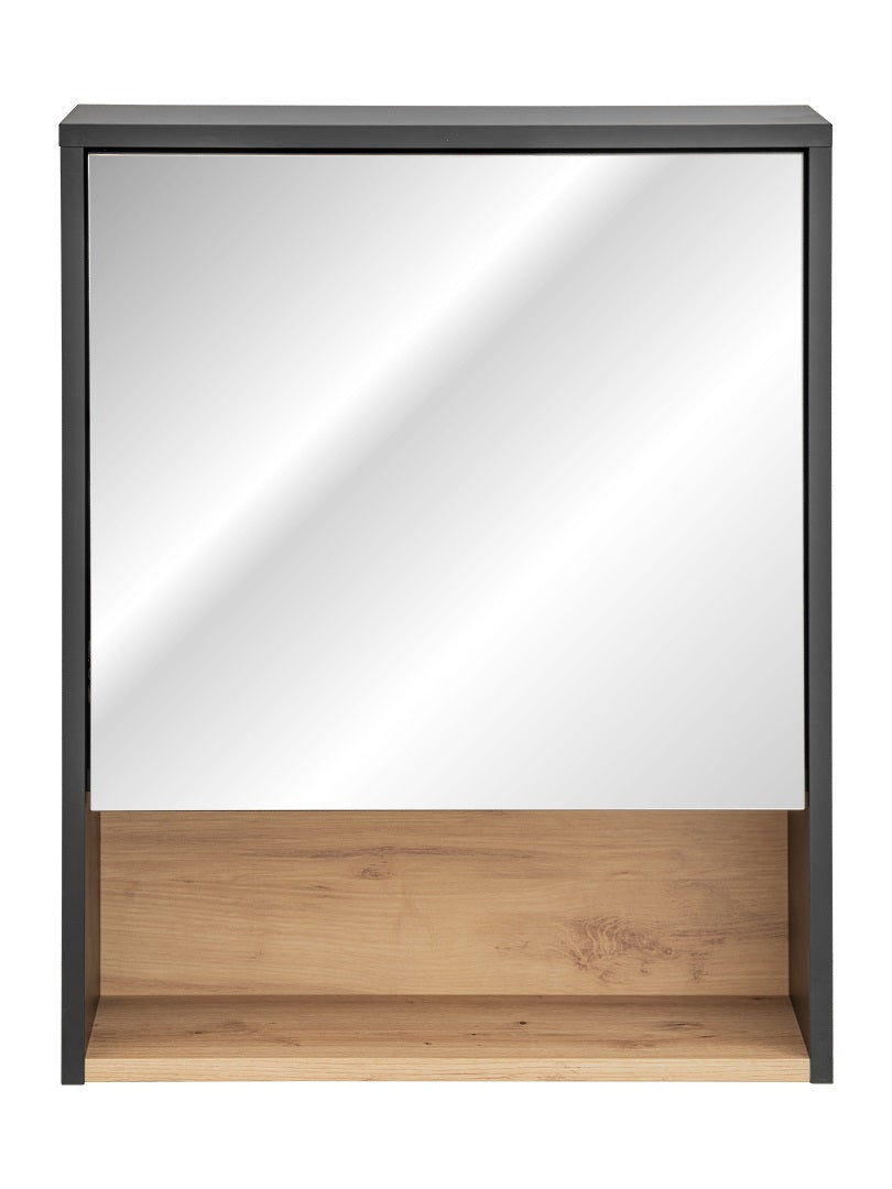 Borneo Spiegelschrank 60cm, 1 Tür