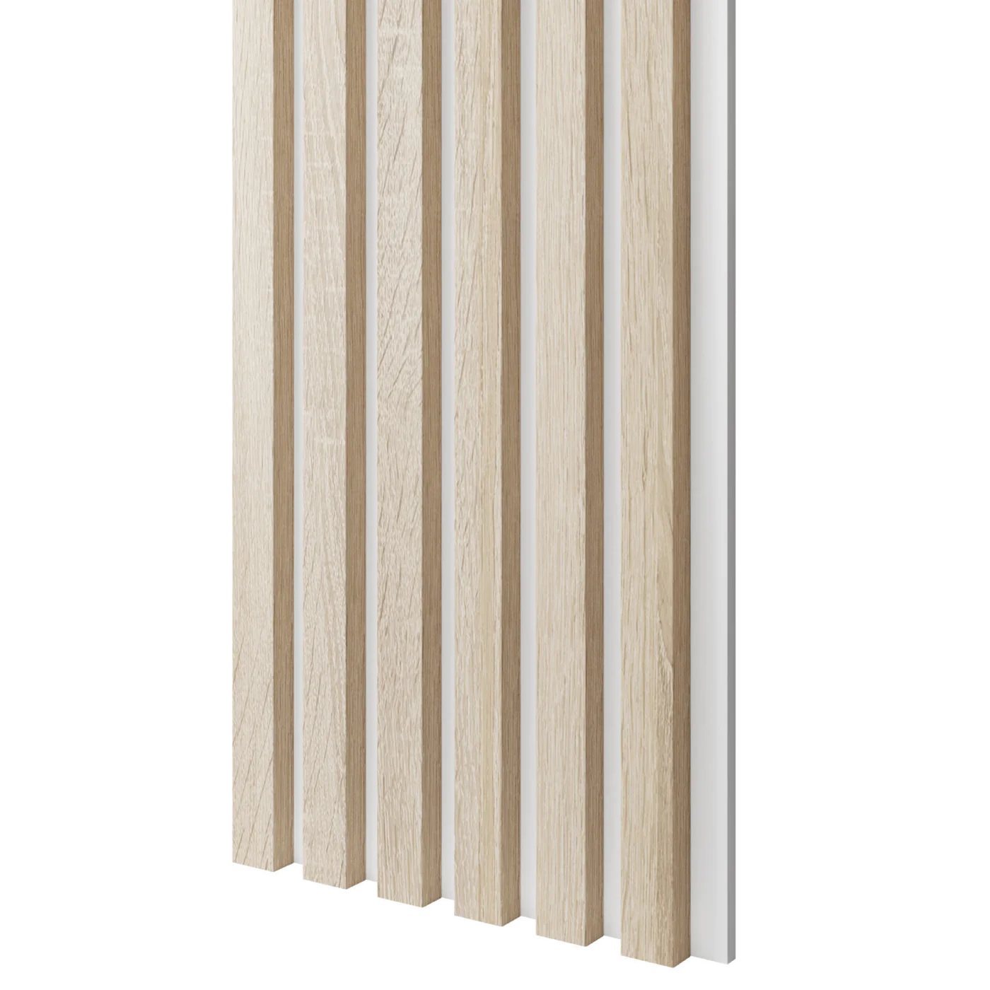 Slim-Lamellen auf MDF-Platte