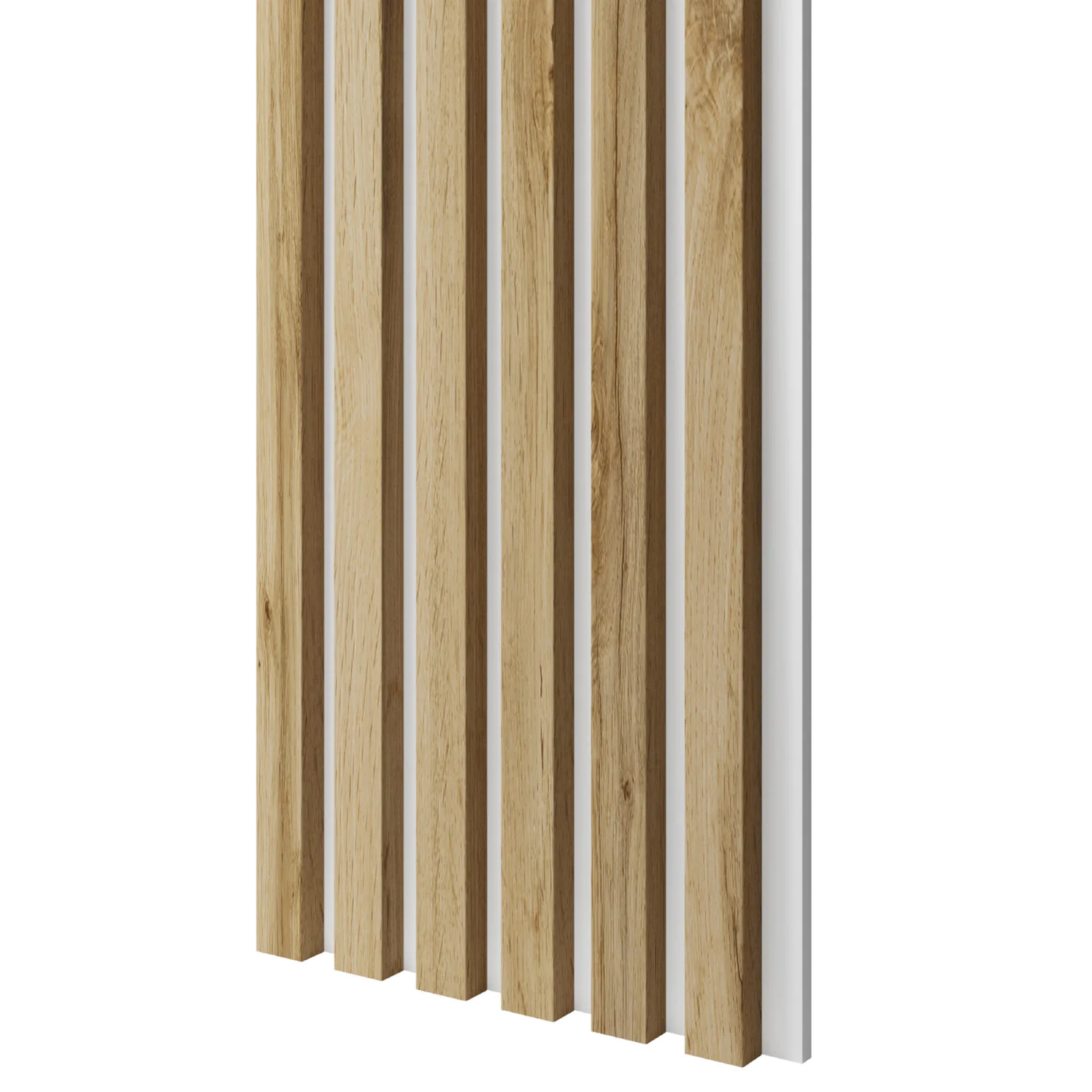 Slim-Lamellen auf MDF-Platte