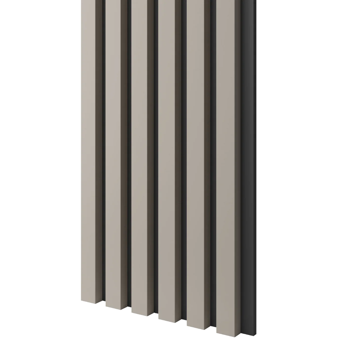Slim-Lamellen auf MDF-Platte