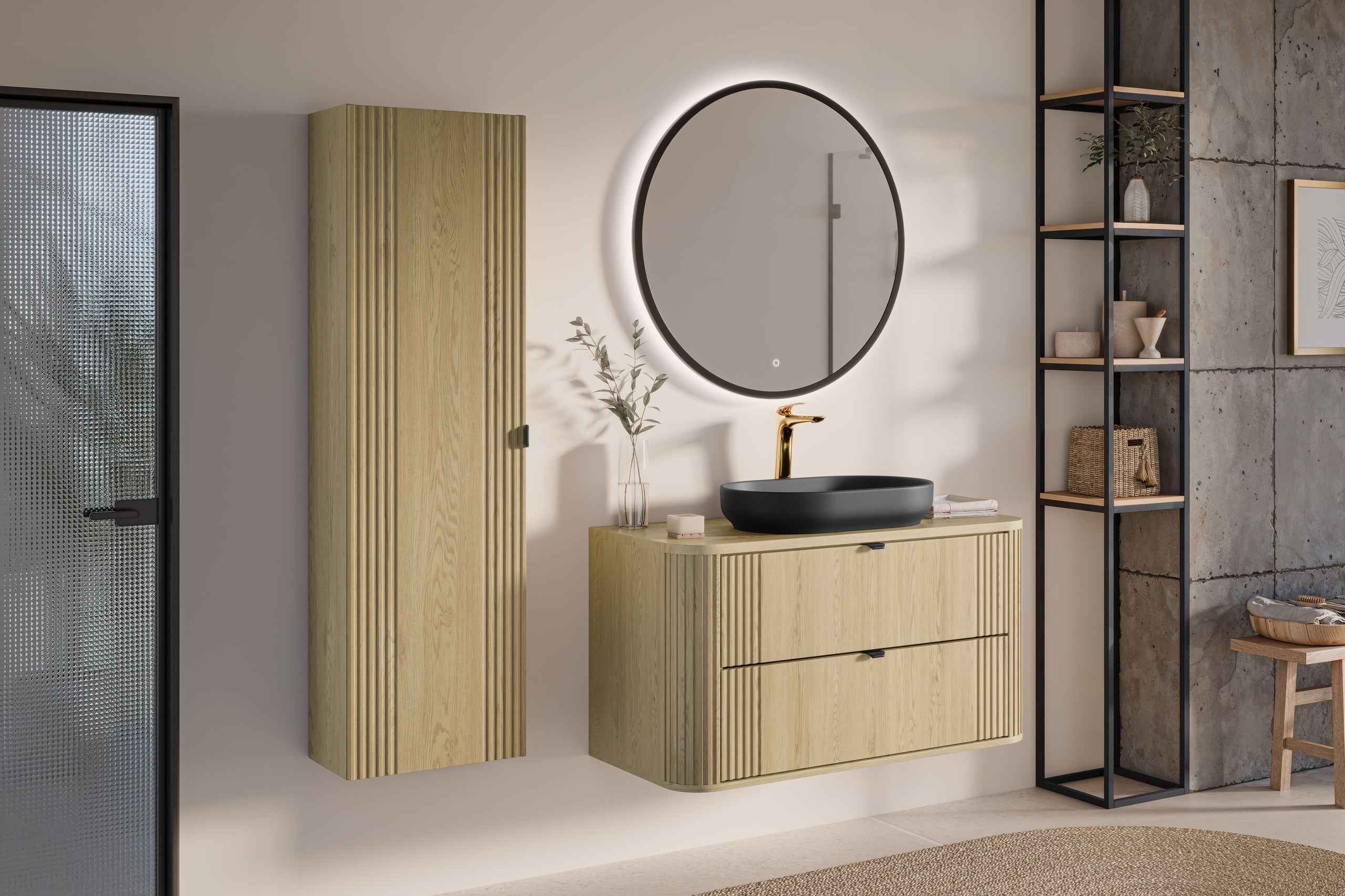 Ovalia Arbeitsplatte 100 cm