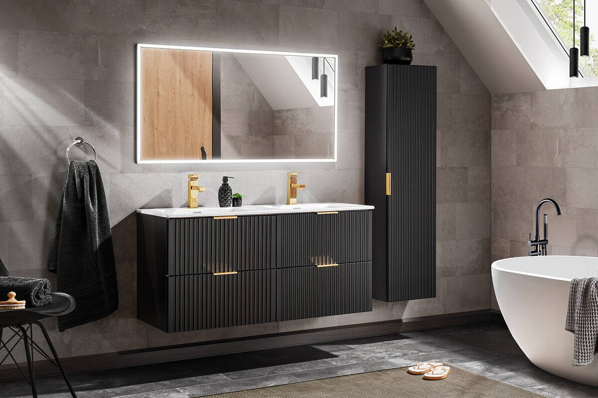 Hochschrank Adel Schwarz