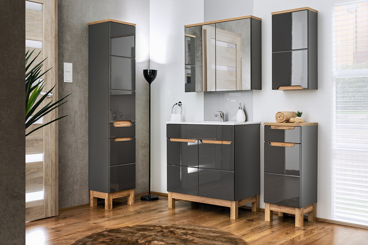 Beistellschrank Bali Graphit