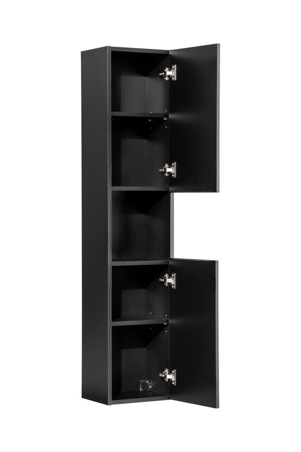 Hochschrank Nova Black 2D