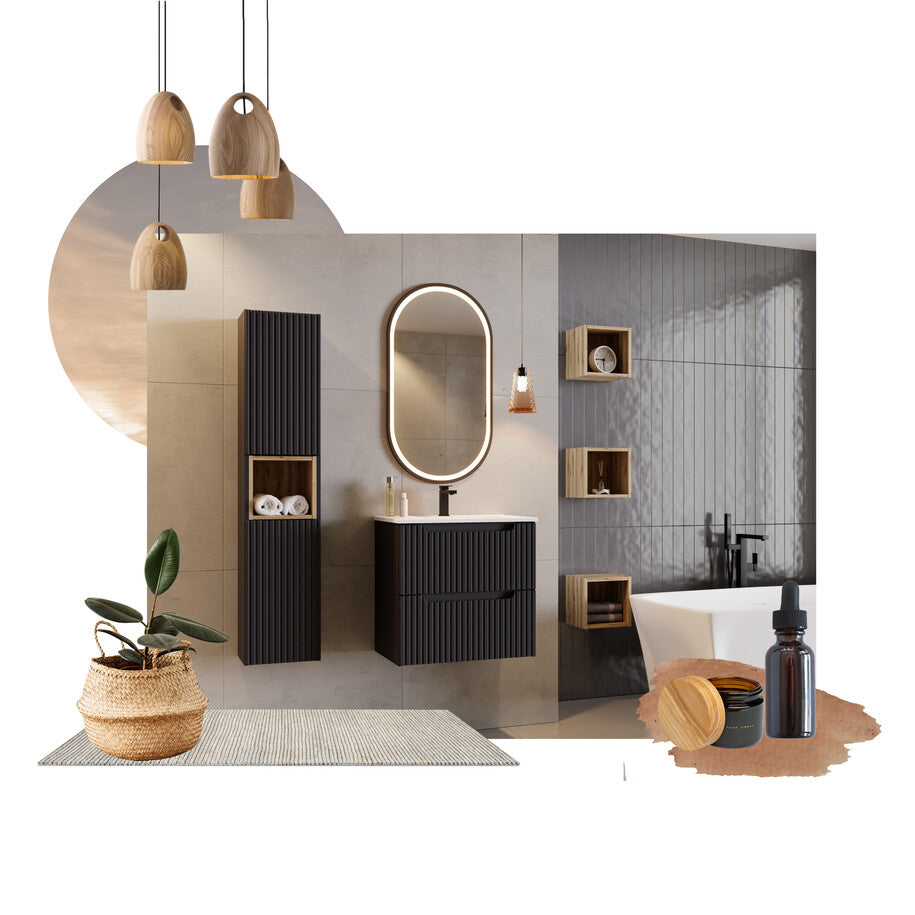 Beistellschrank Nova Black