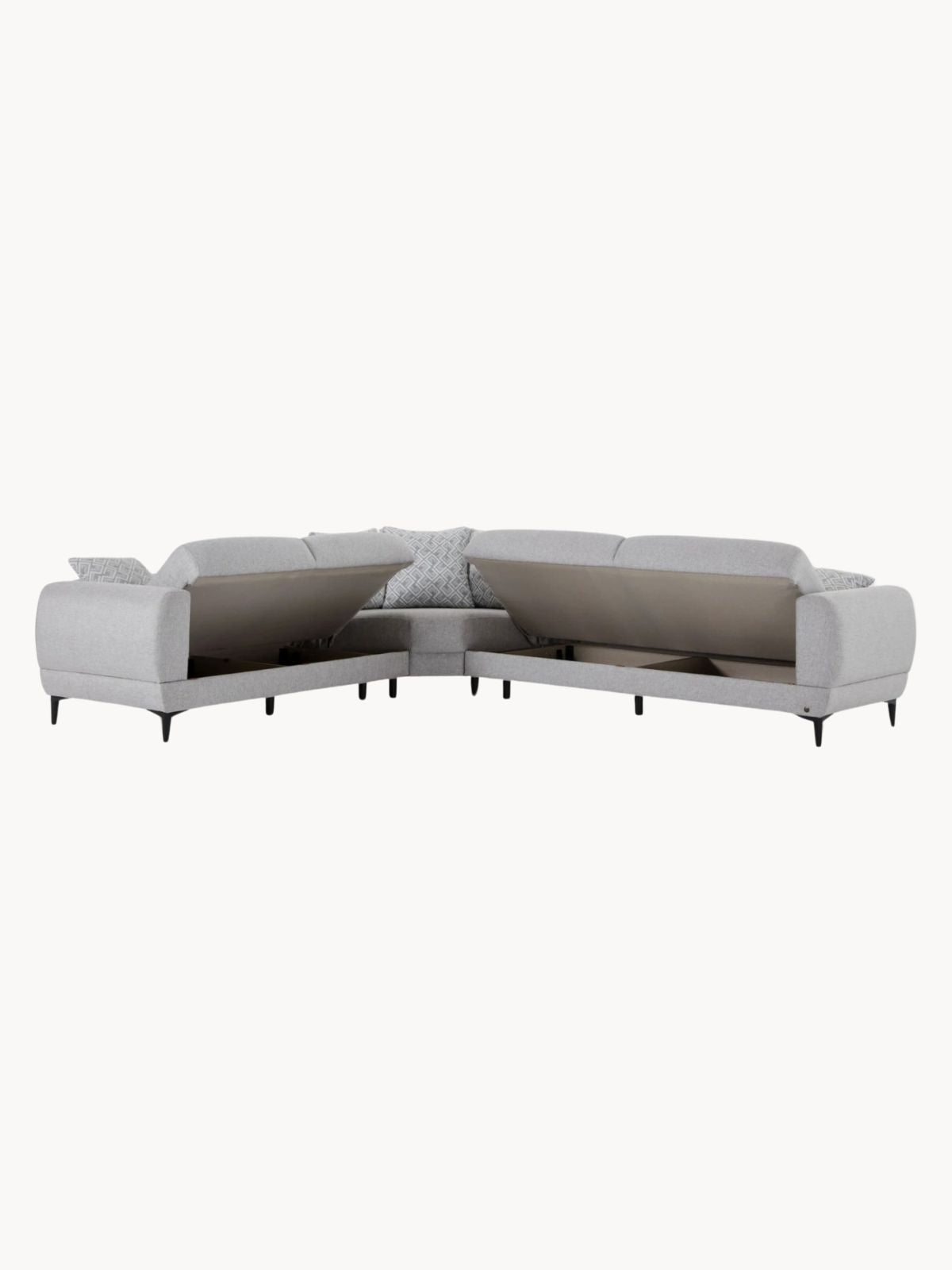 Metropol Ecksofa Grau