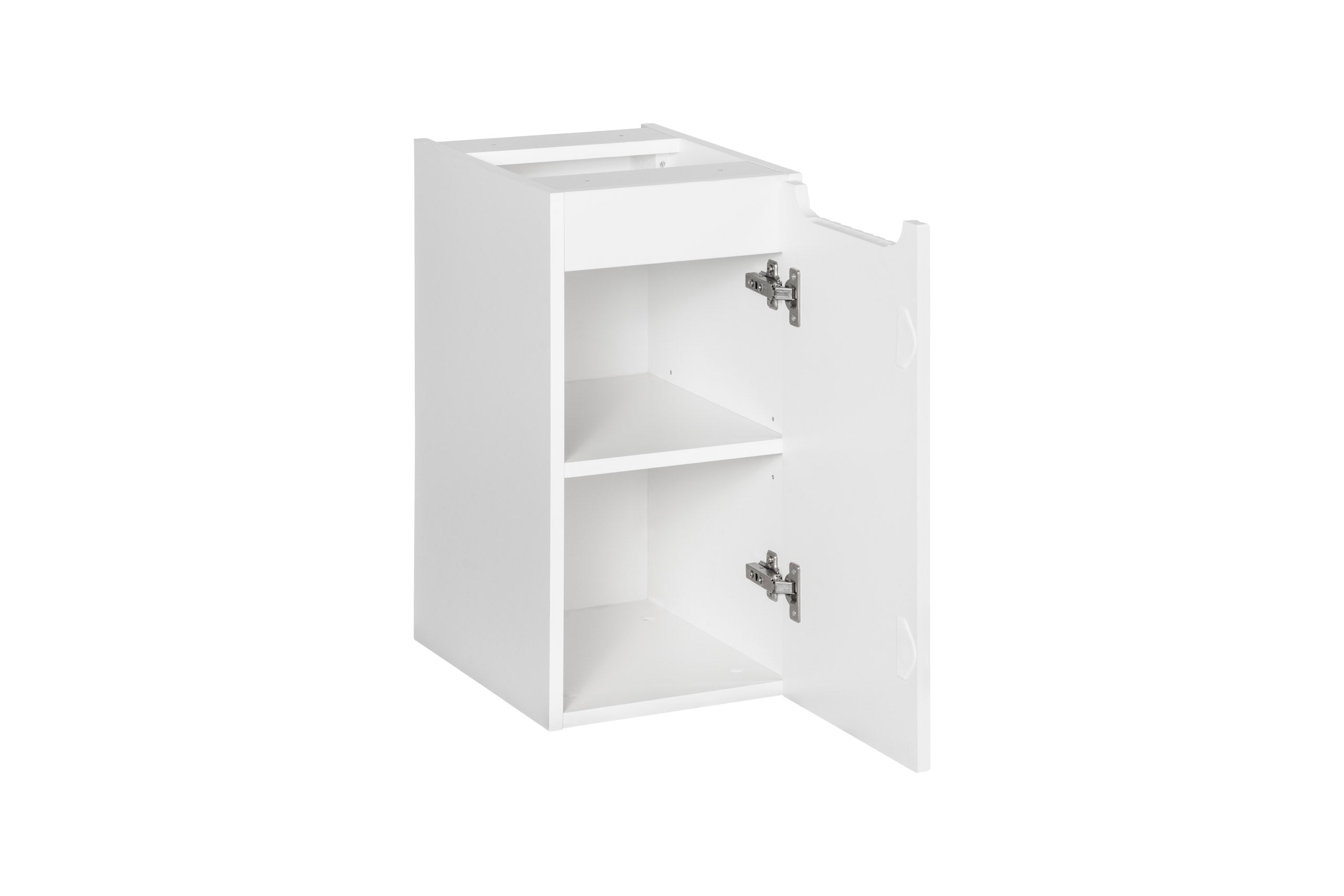 Nova Seitenschrank 30 cm 1 Tür Weiß Matt