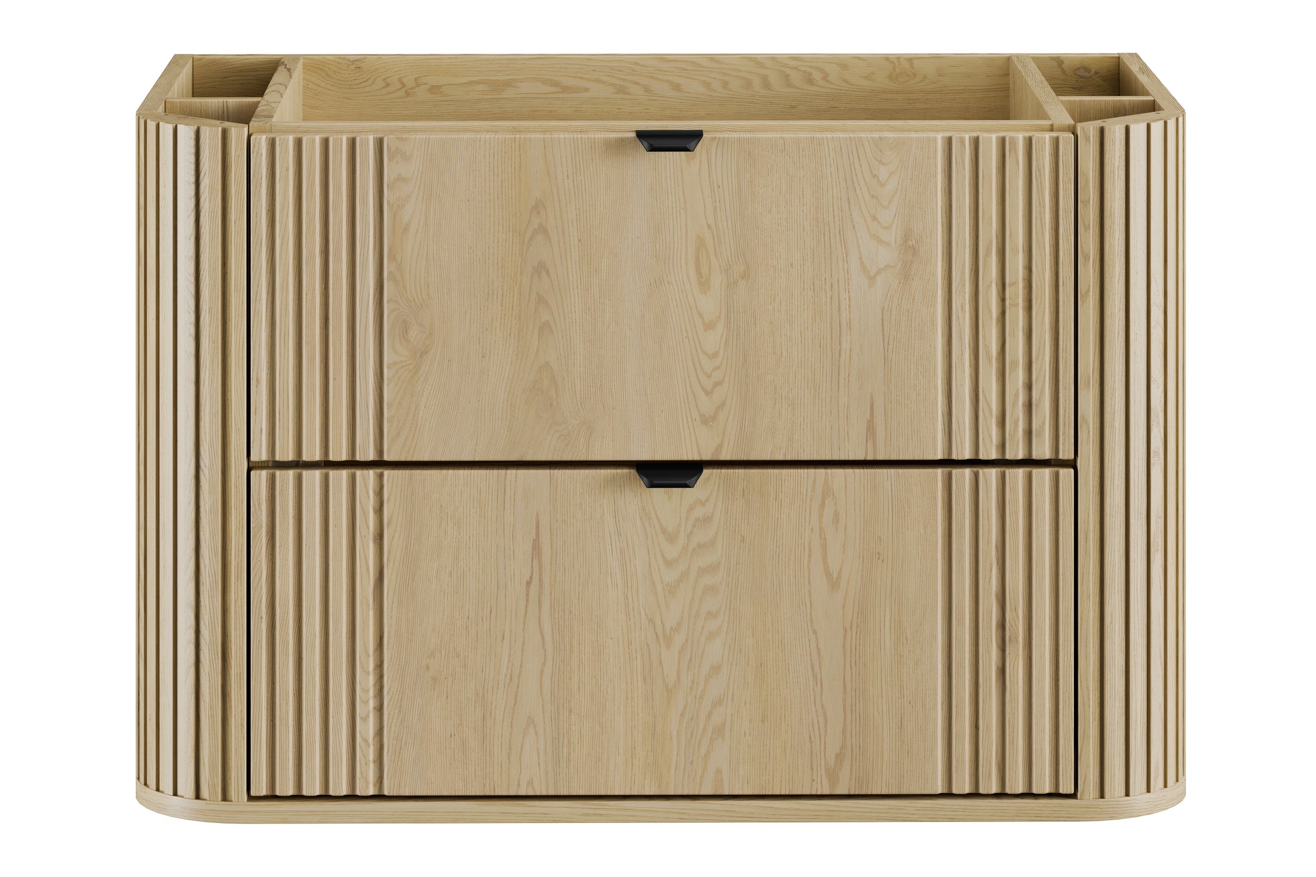 Ovalia Waschbeckenunterschrank 80 cm 2 Schubladen