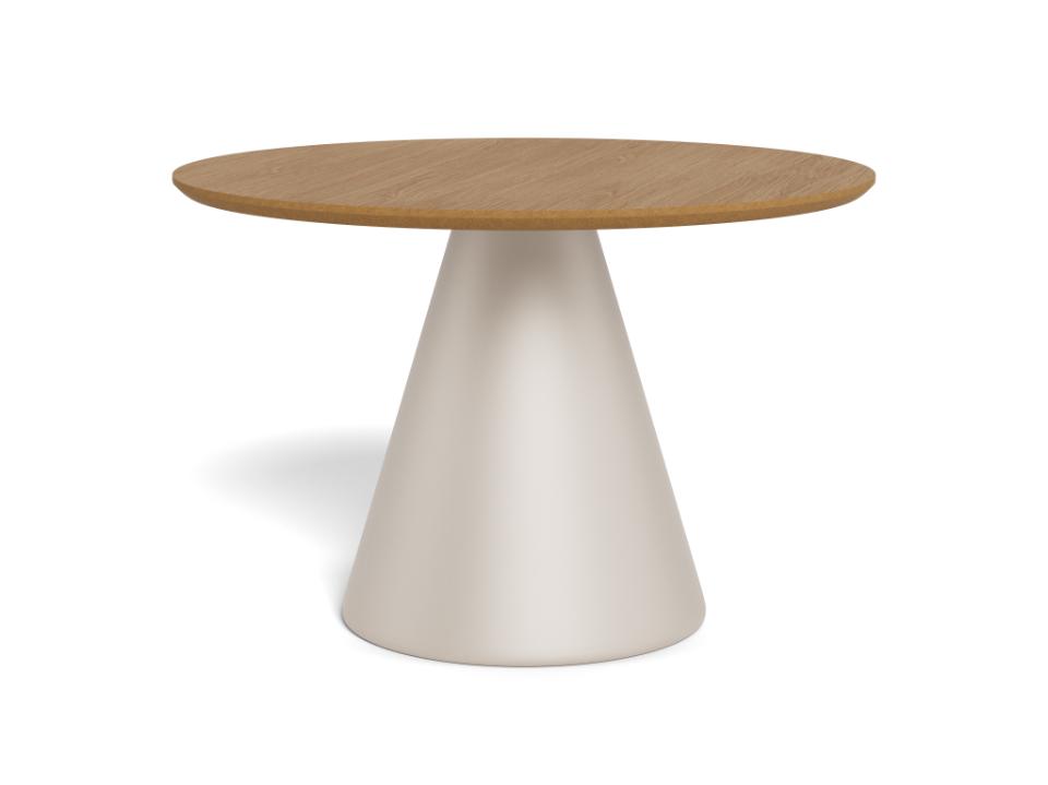 Runder Holz Couchtisch Soli Eiche