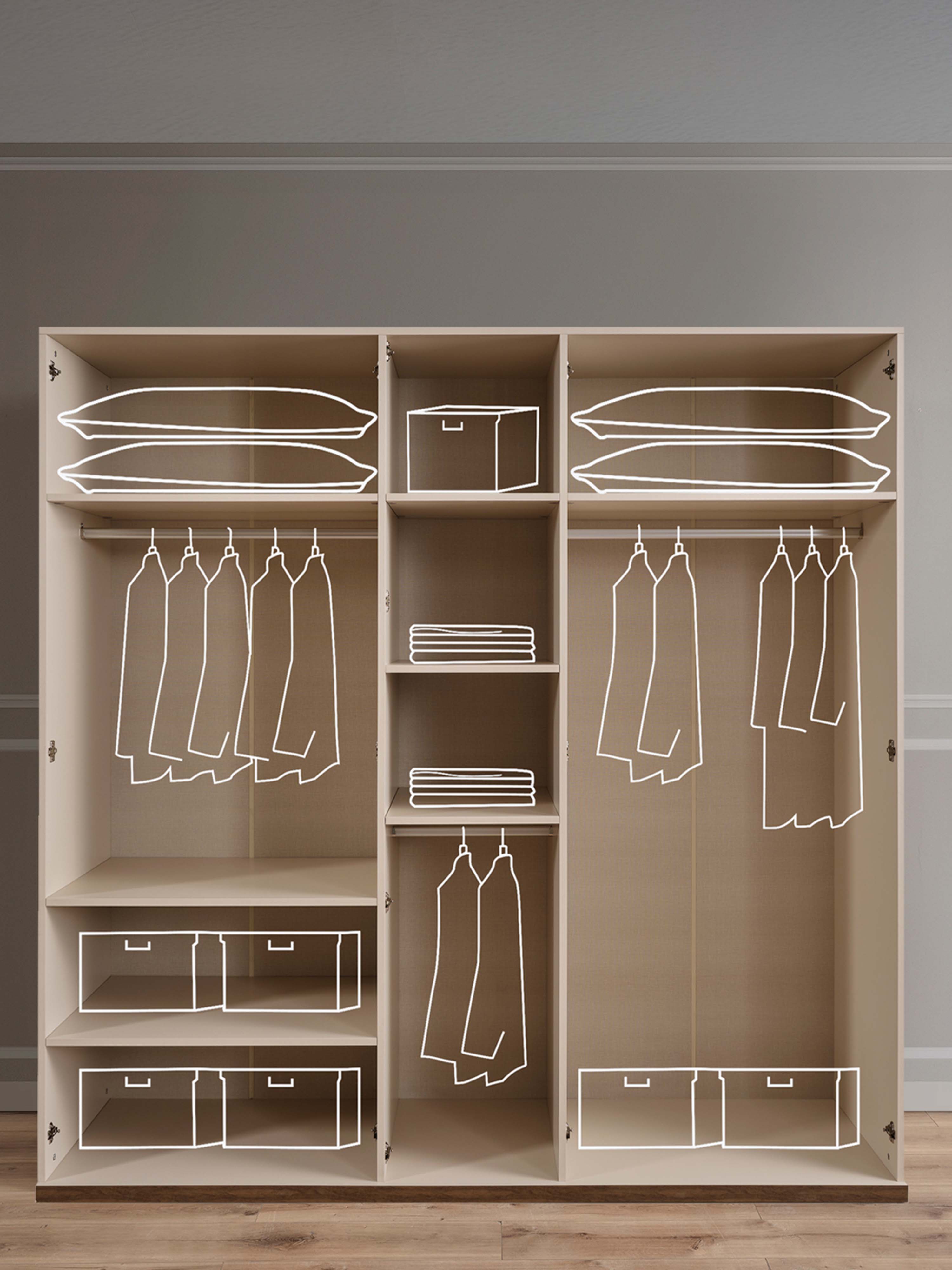 Nova Schlafzimmerschrank