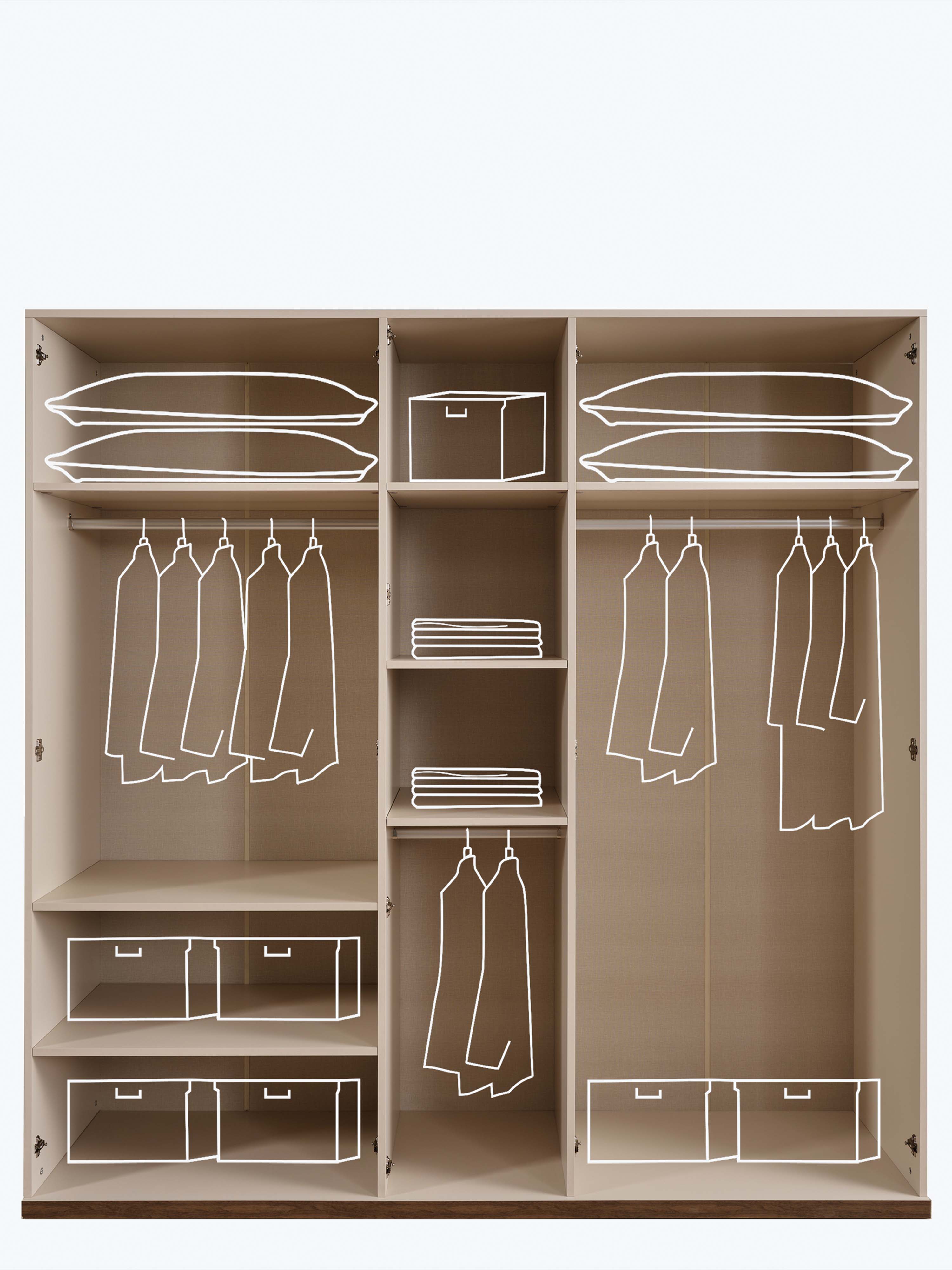 Nova Schlafzimmerschrank