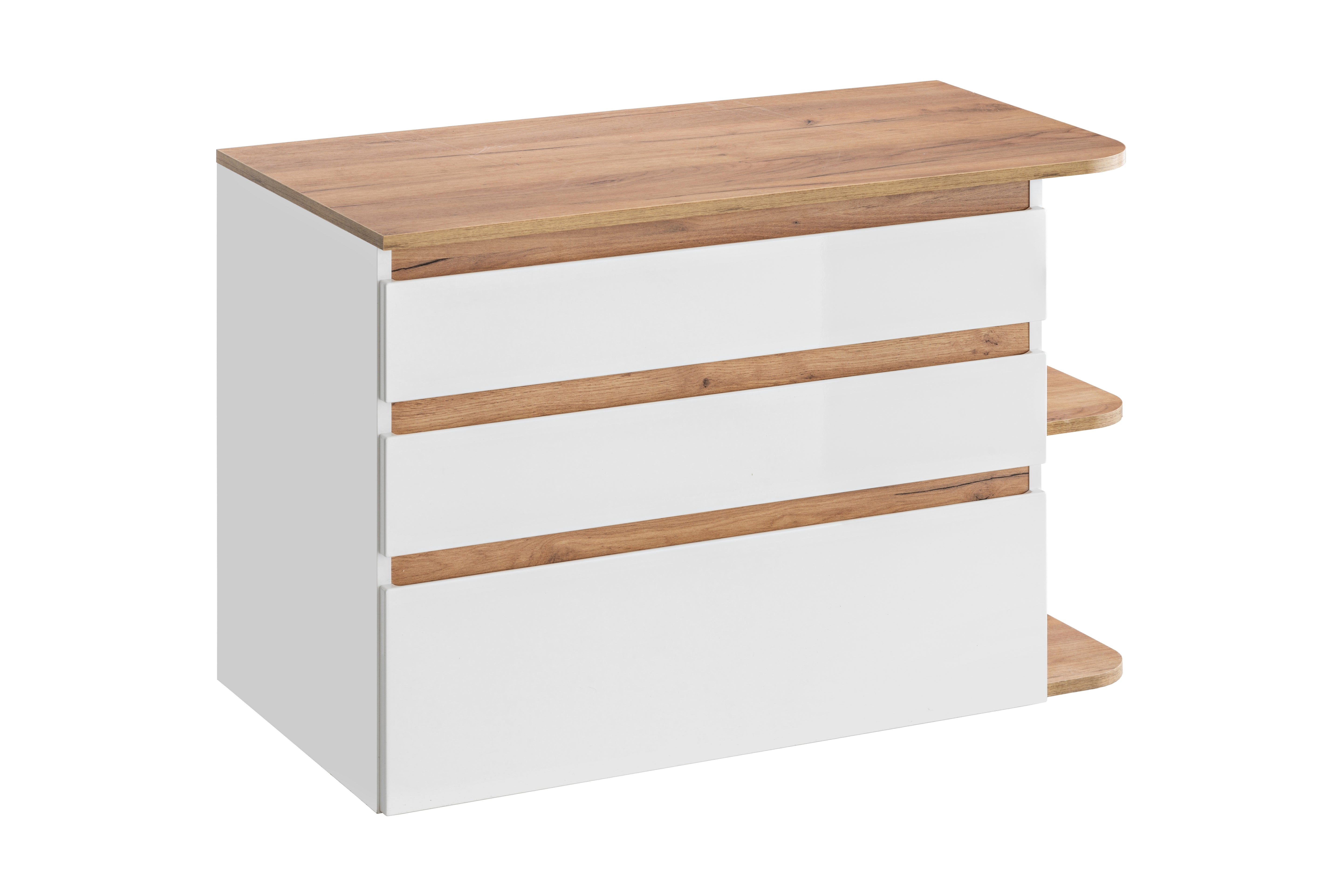 Platinum Waschbeckenunterschrank 90 cm 3 Schubladen