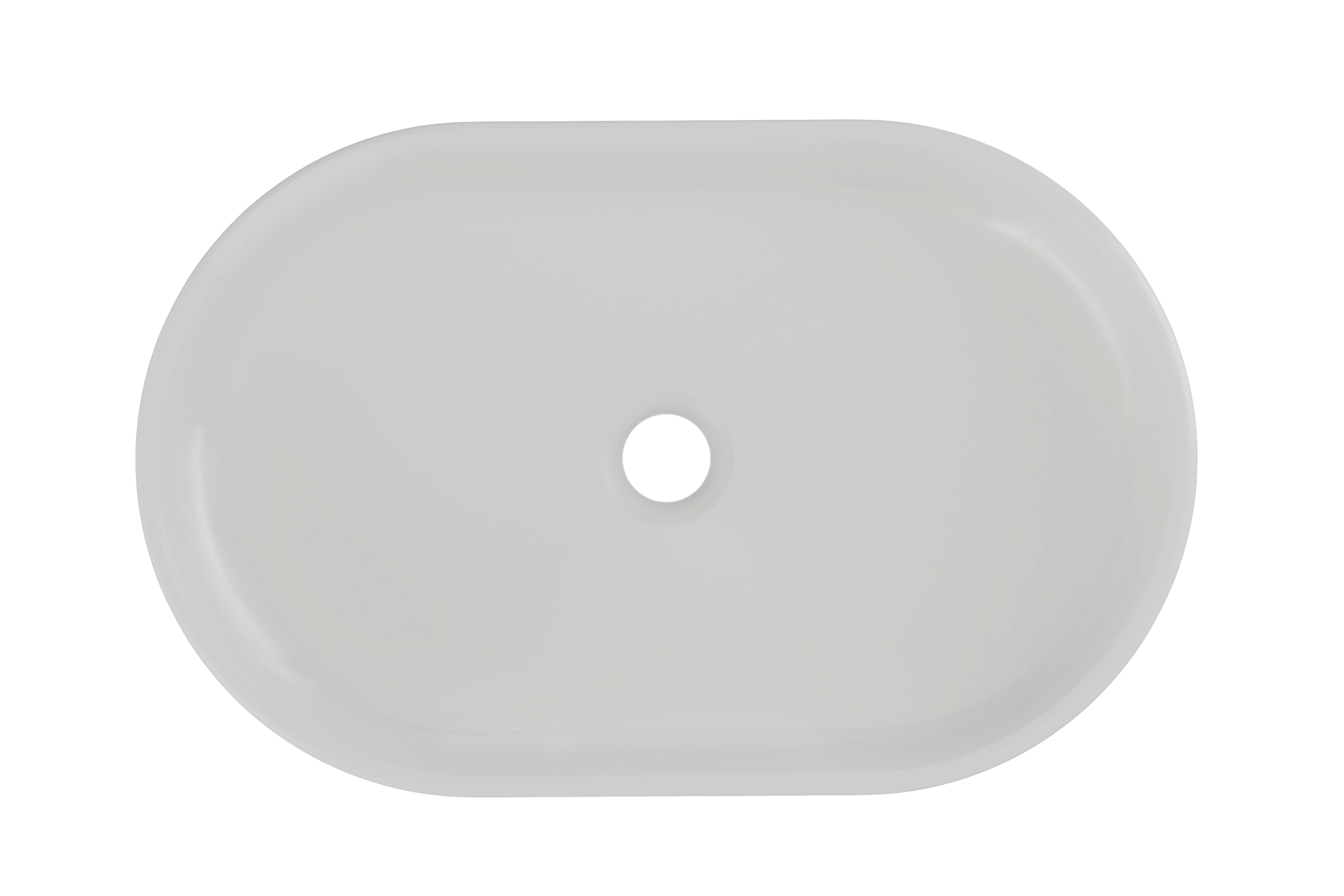 River Aufsatzwaschbecken Leichtbeton 55 x 35 x 12 cm