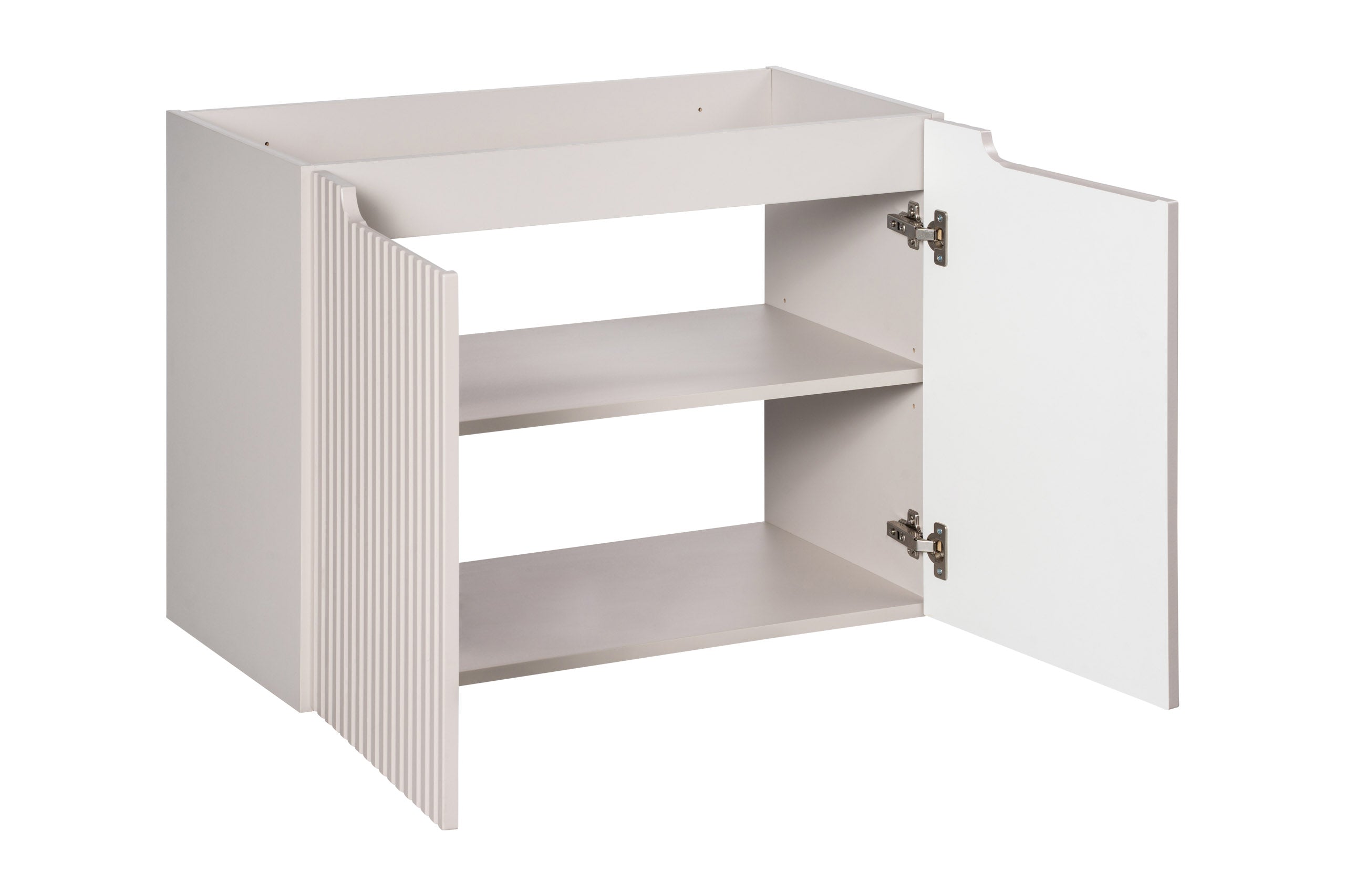 Nova Unterschrank für Waschbecken, 80 cm, 2 Türen Kaschmir Matt