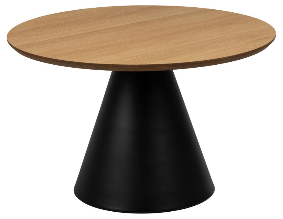 Runder Holz Couchtisch Soli Eiche