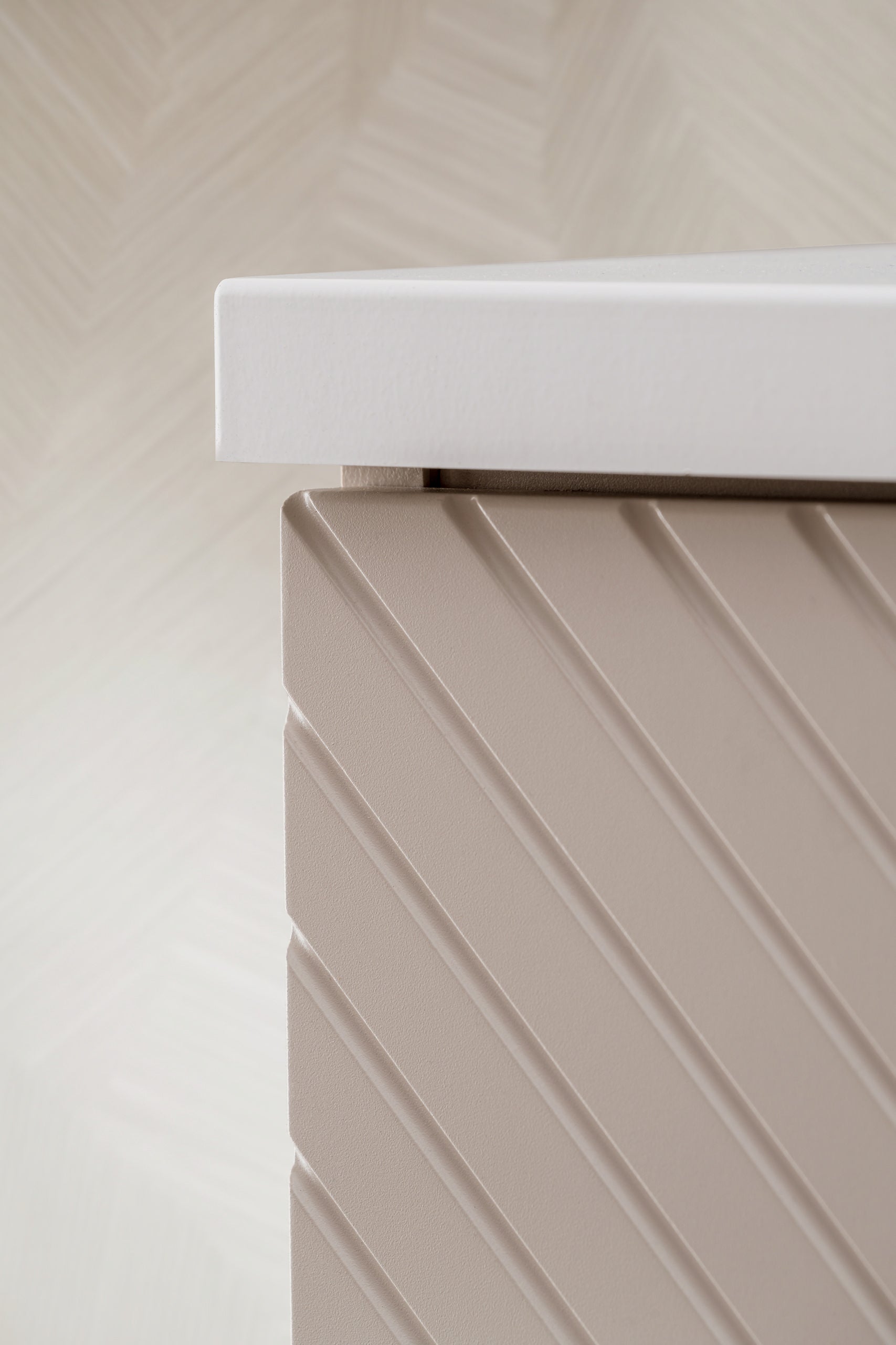 Viva Unterschrank für Waschbecken, 80 cm, 2 Schubladen