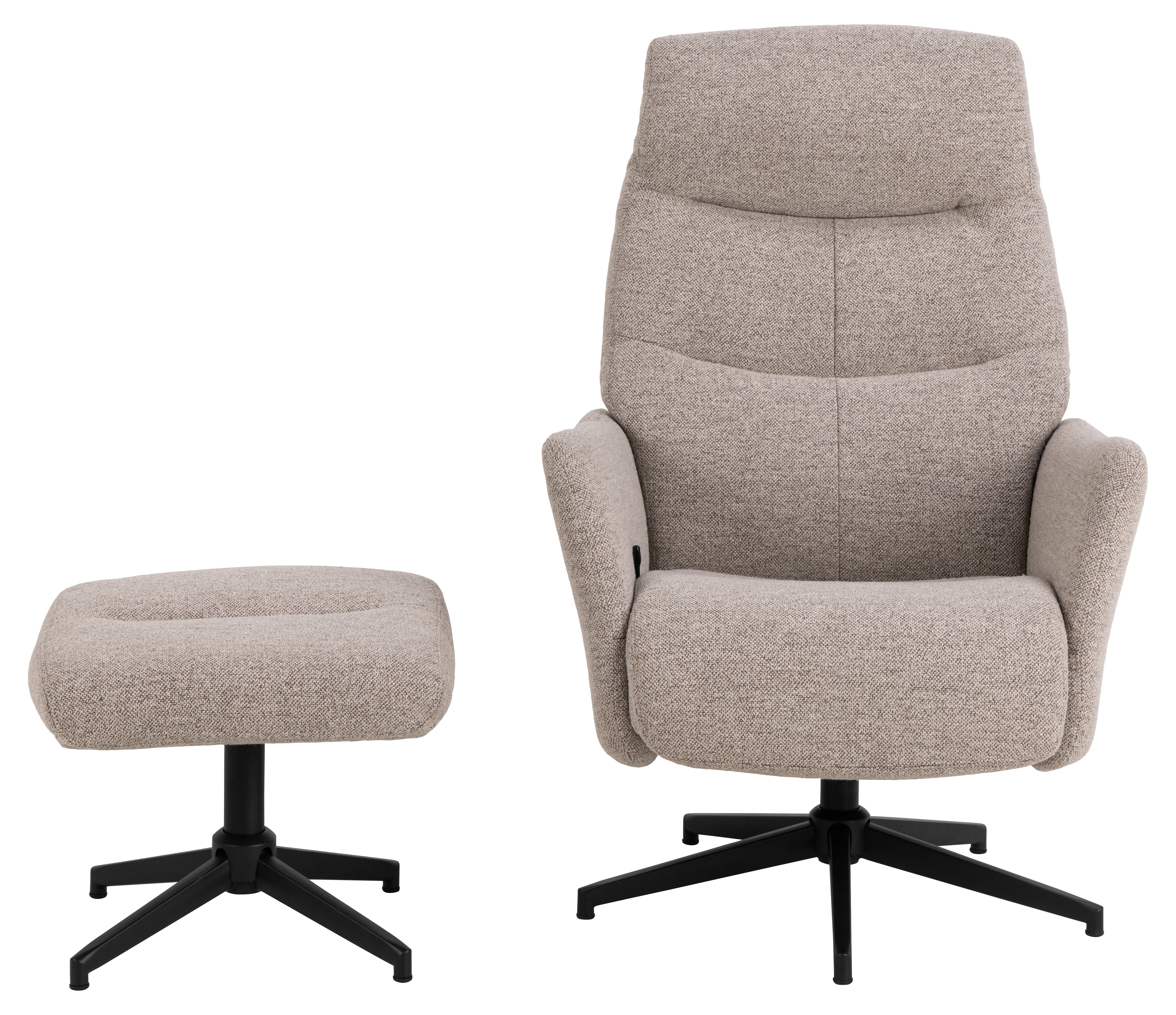 London Recliner mit Hocker