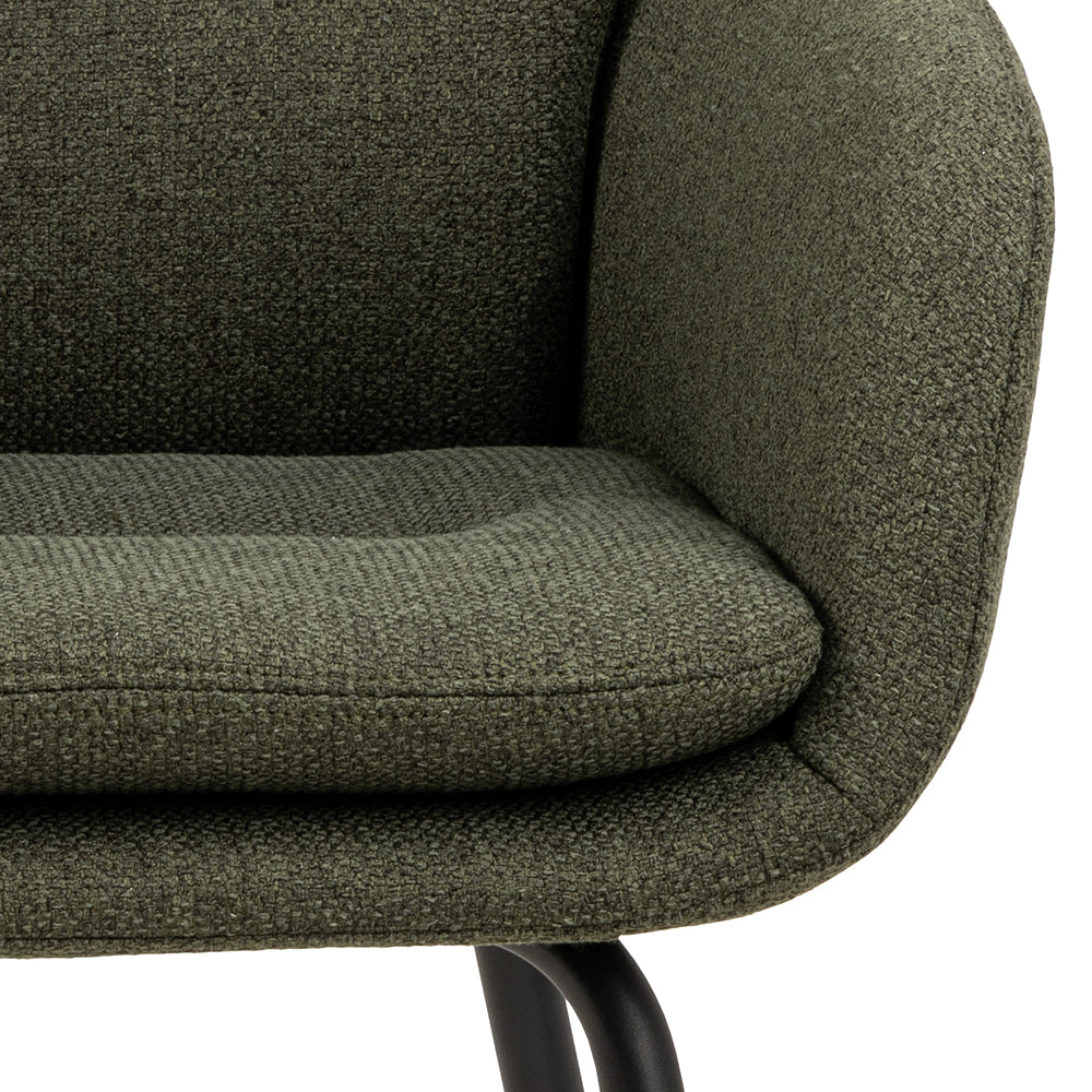 Dora Esszimmerstuhl mit Armlehne