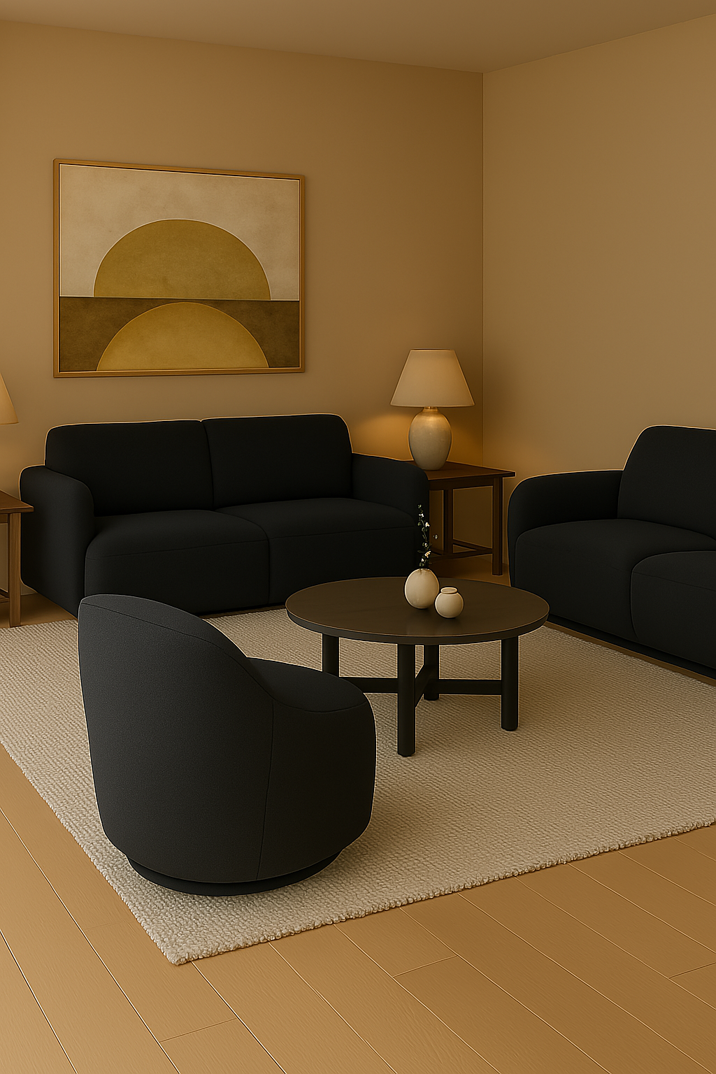 Torino Sofa Set 3-3-1