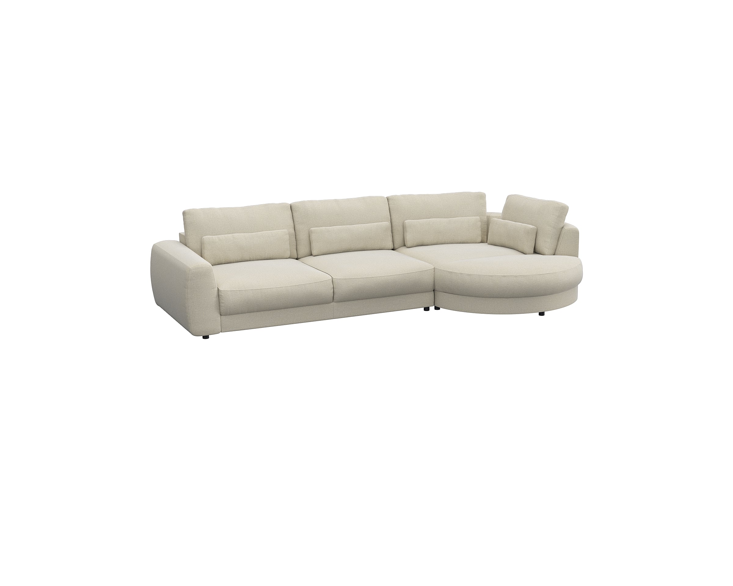 Petrone 2,5-Sitzer Chaiselong