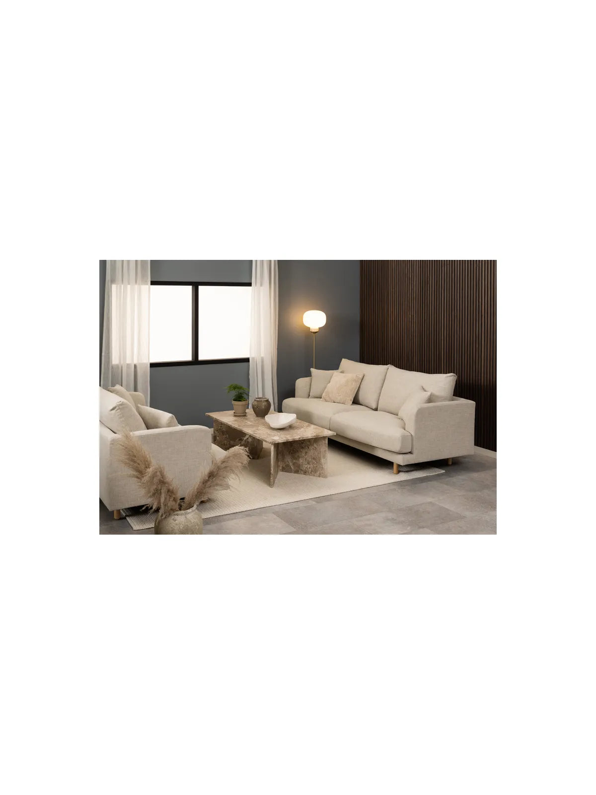 Marmor Couchtisch Vega Latte