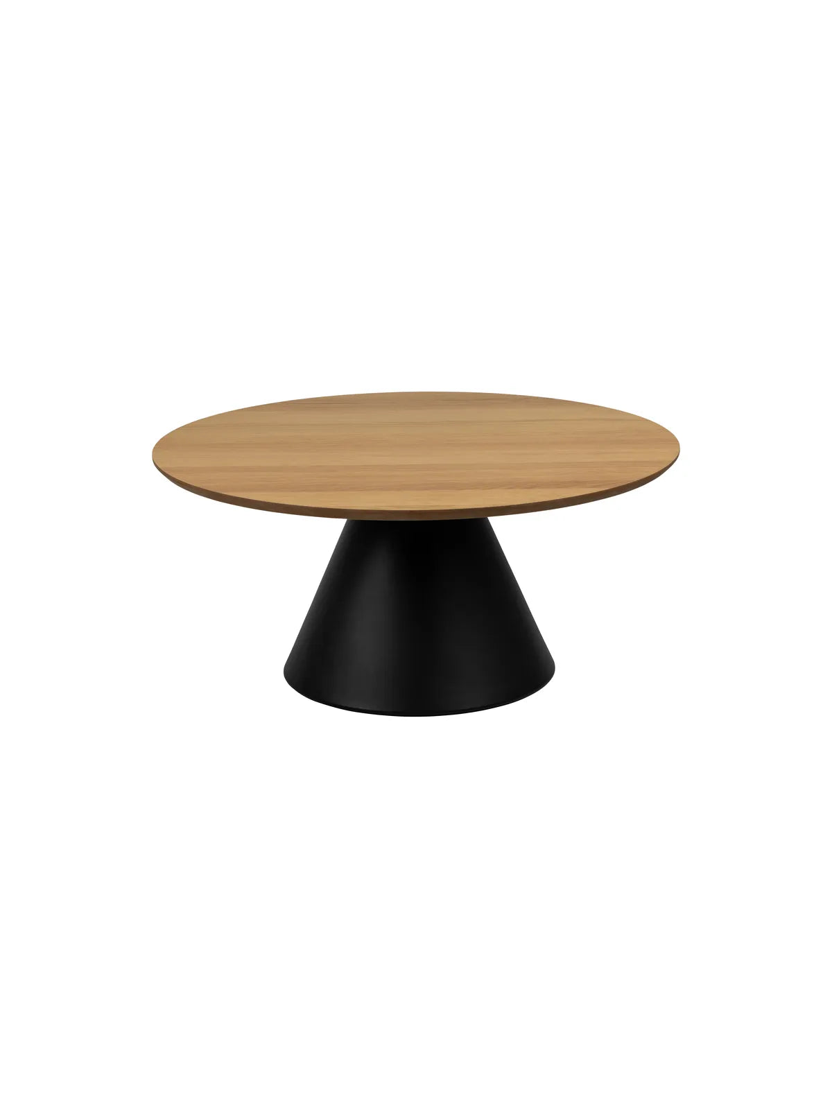 Runder Holz Couchtisch Soli Eiche