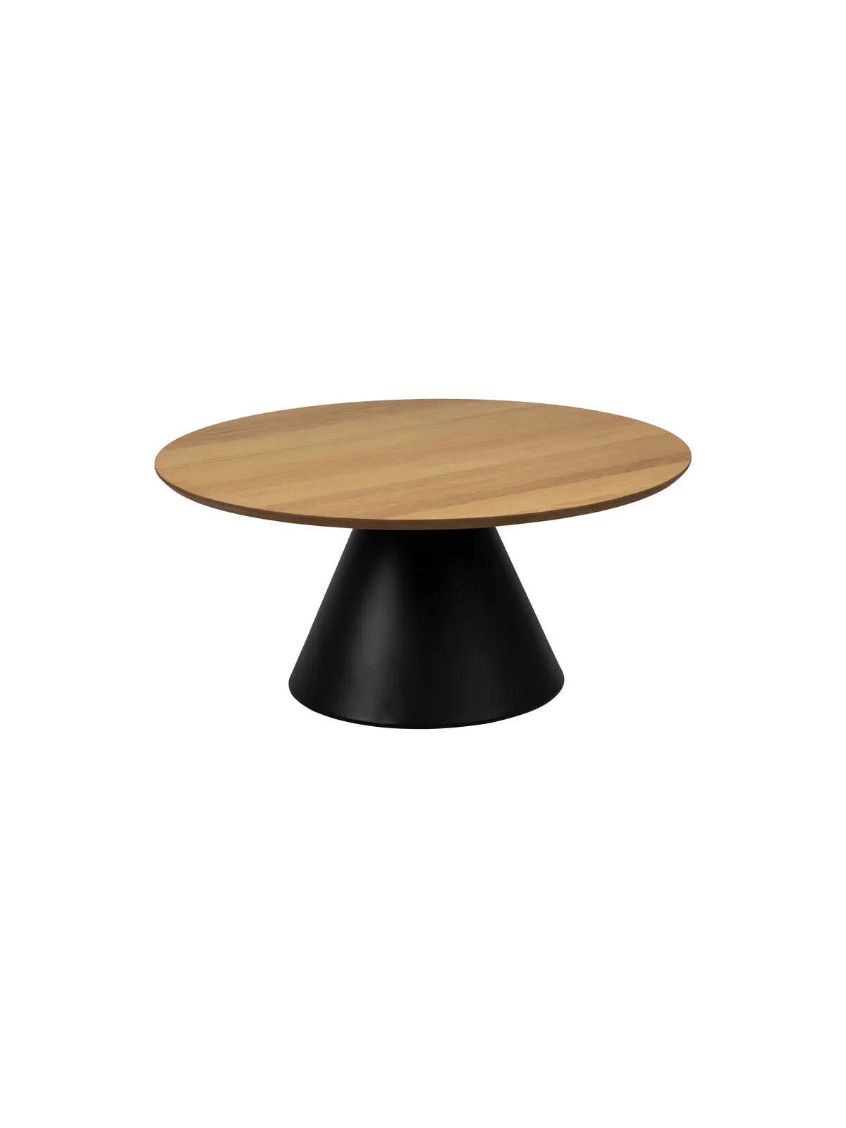Runder Holz Couchtisch Soli Eiche