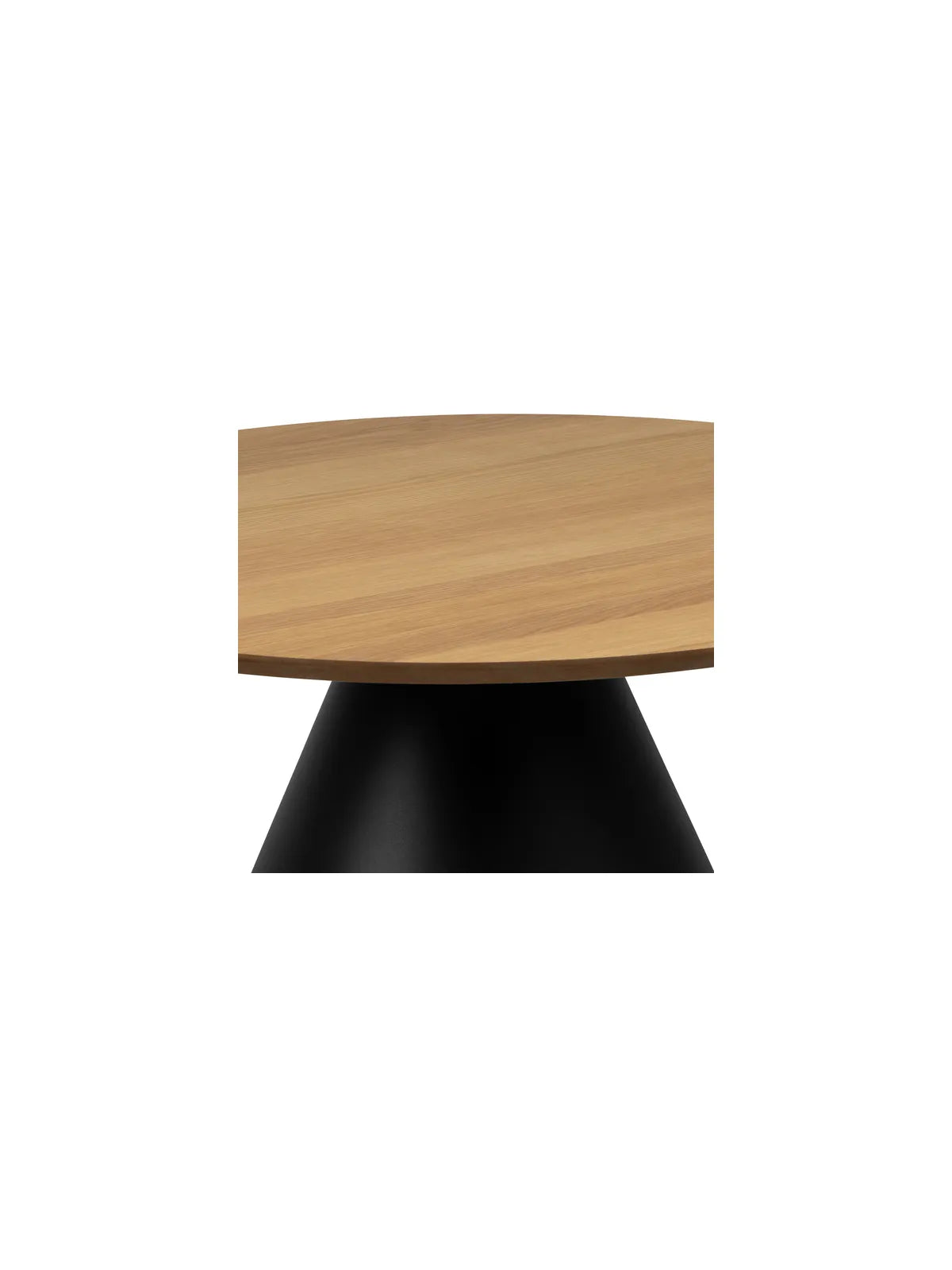Runder Holz Couchtisch Soli Eiche