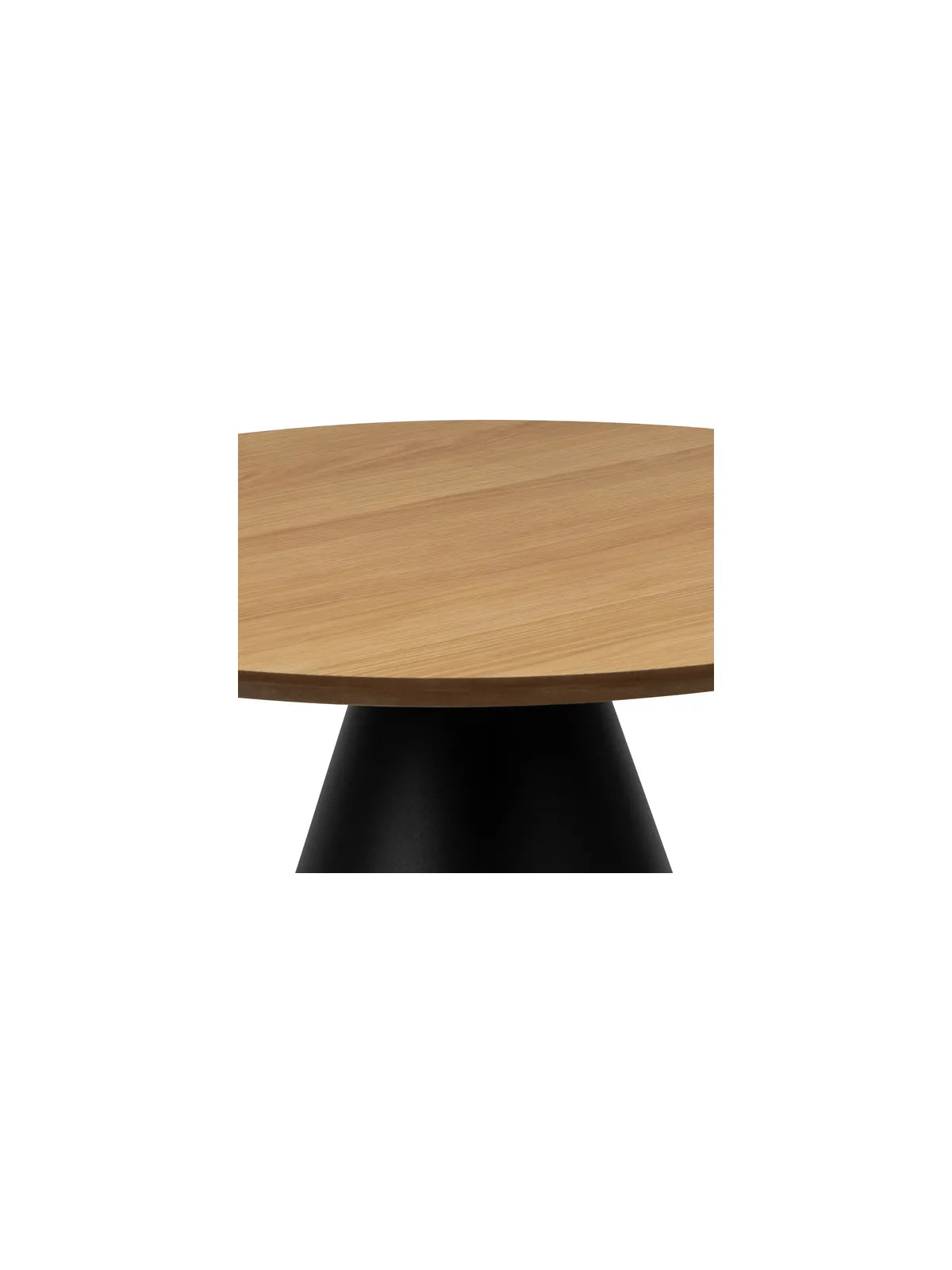 Runder Holz Couchtisch Soli Eiche