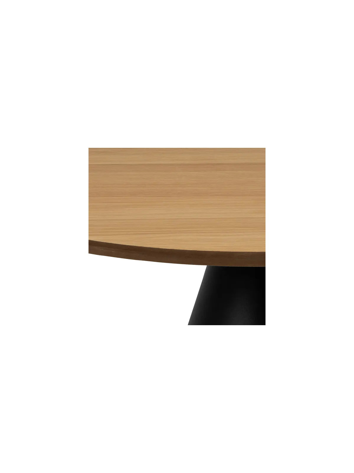 Runder Holz Couchtisch Soli Eiche