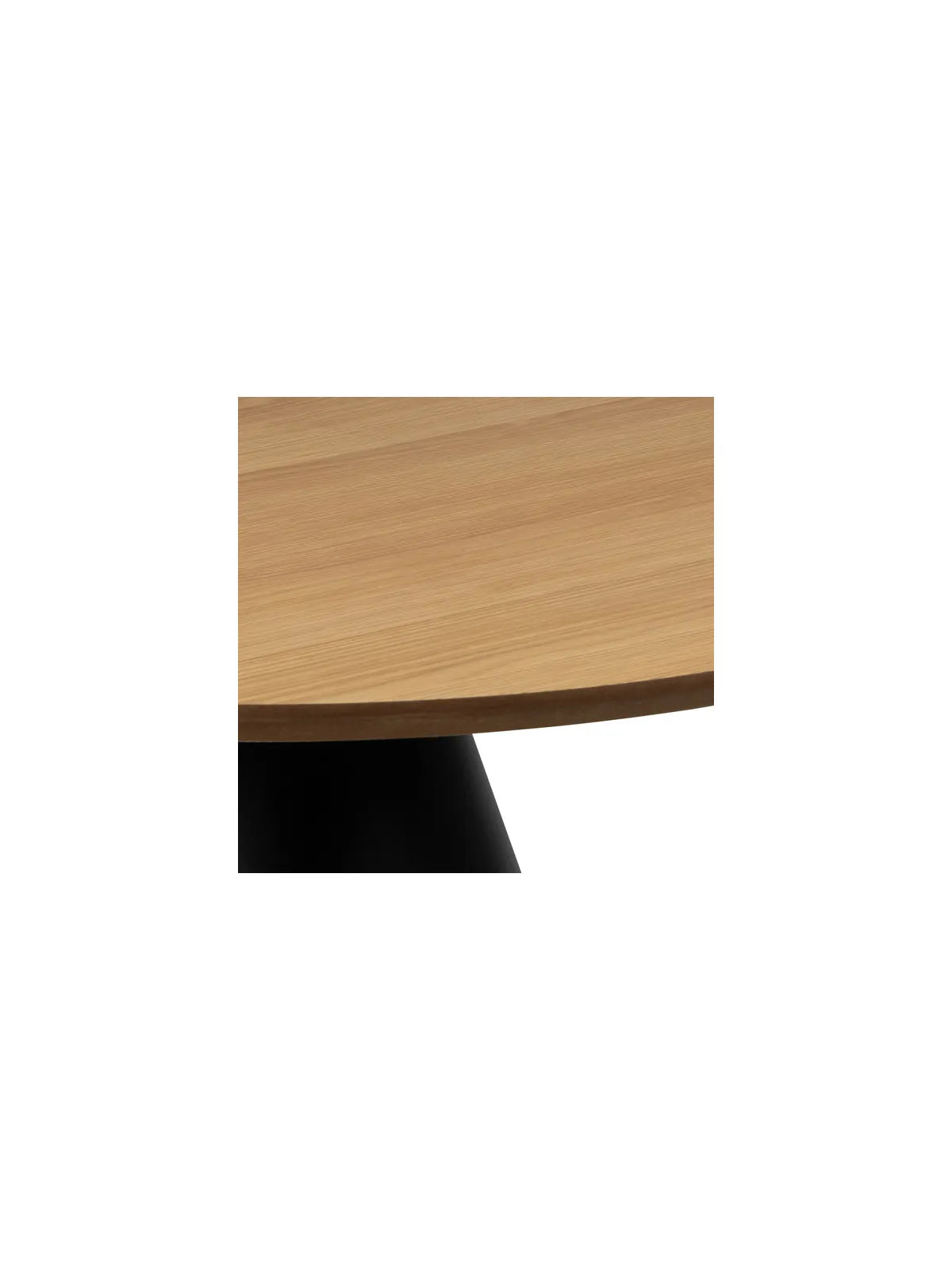 Runder Holz Couchtisch Soli Eiche