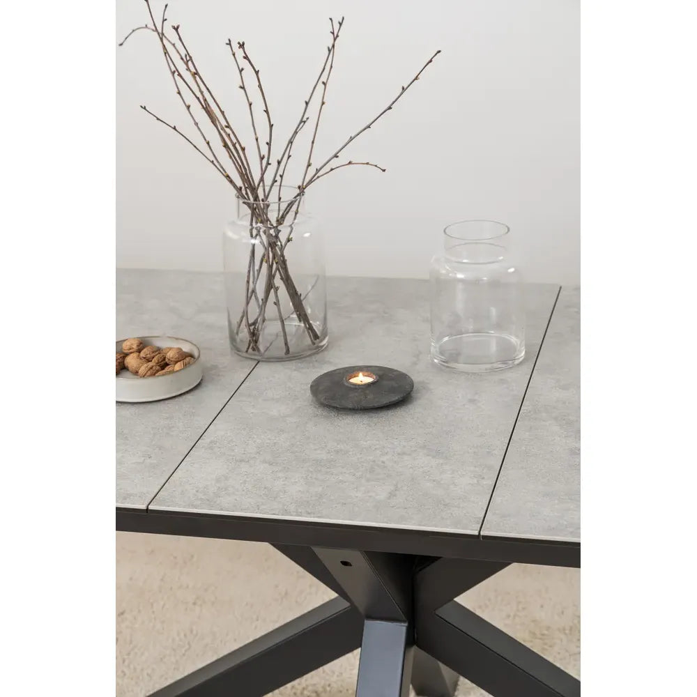 Ausziehbarer Esstisch Heaven Grau