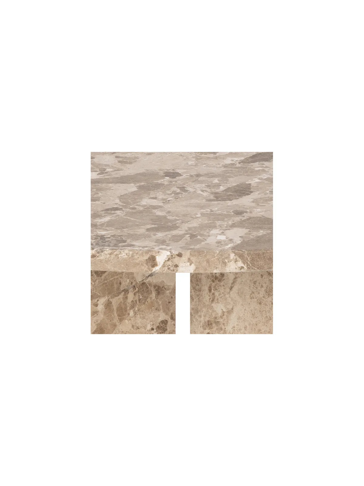 Runder Marmor Couchtisch Vega Latte