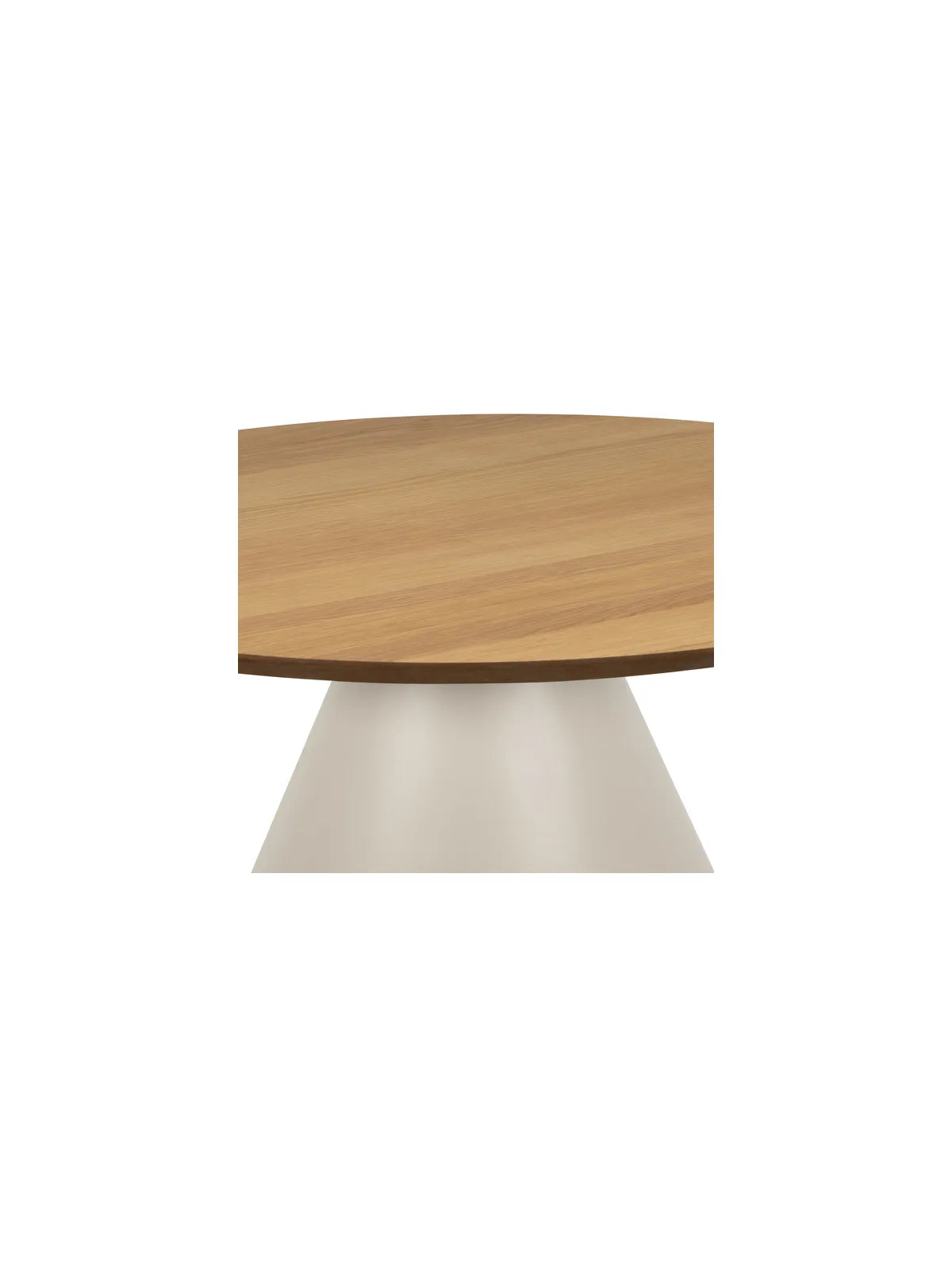 Runder Holz Couchtisch Soli Eiche