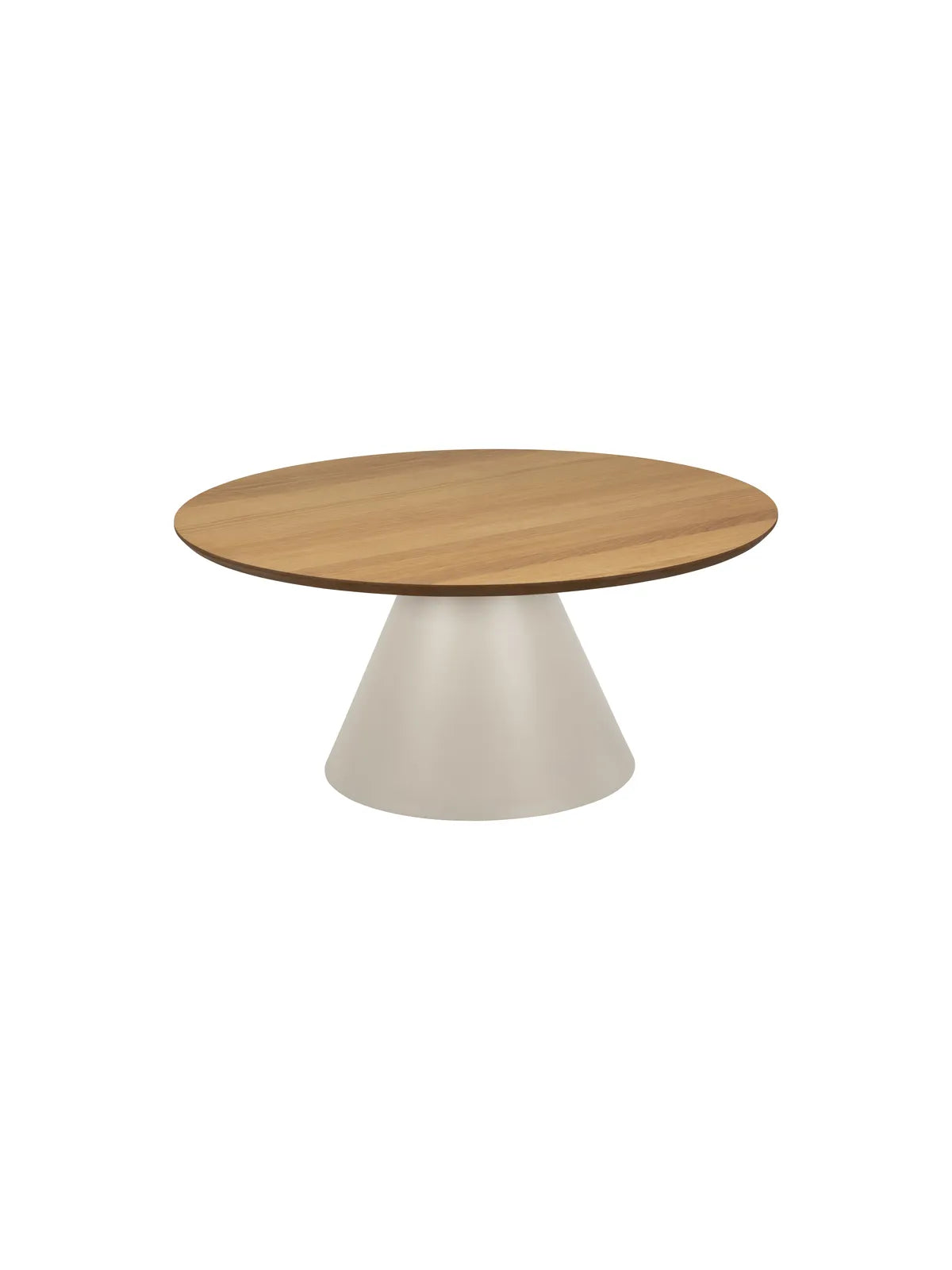 Runder Holz Couchtisch Soli Eiche