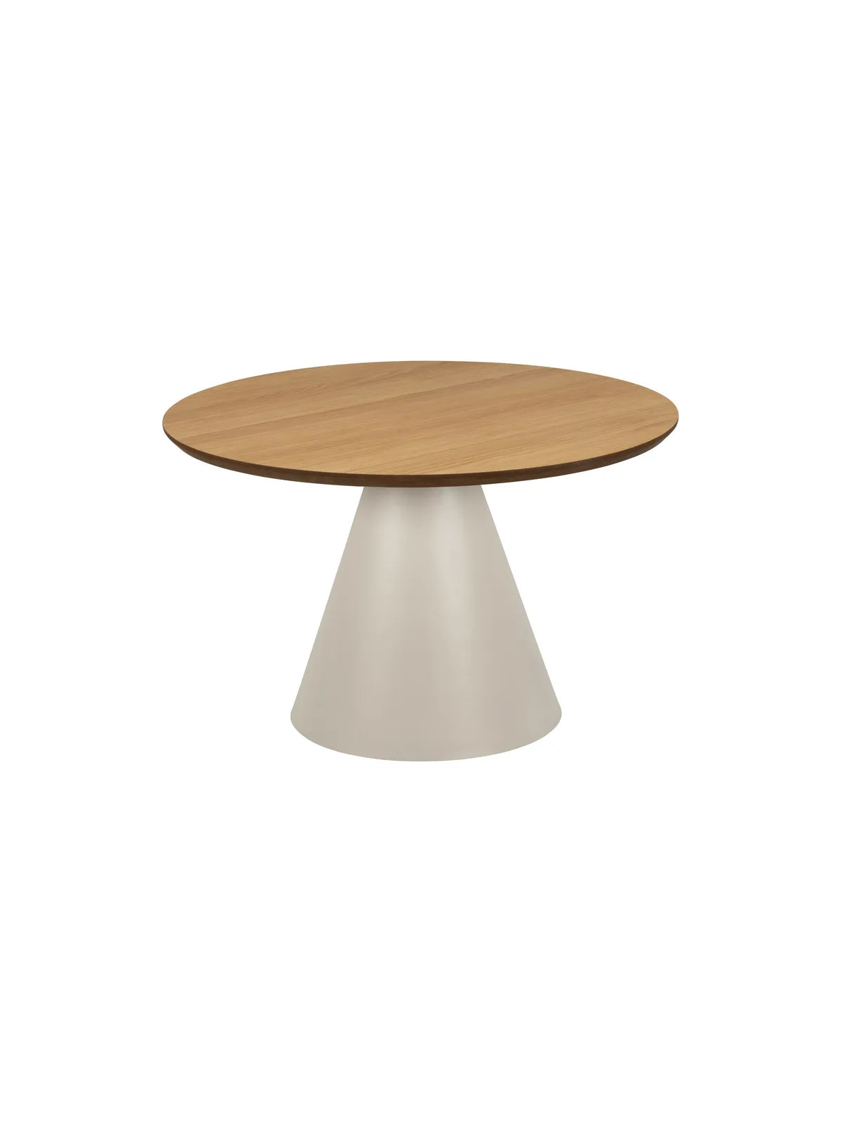 Runder Holz Couchtisch Soli Eiche