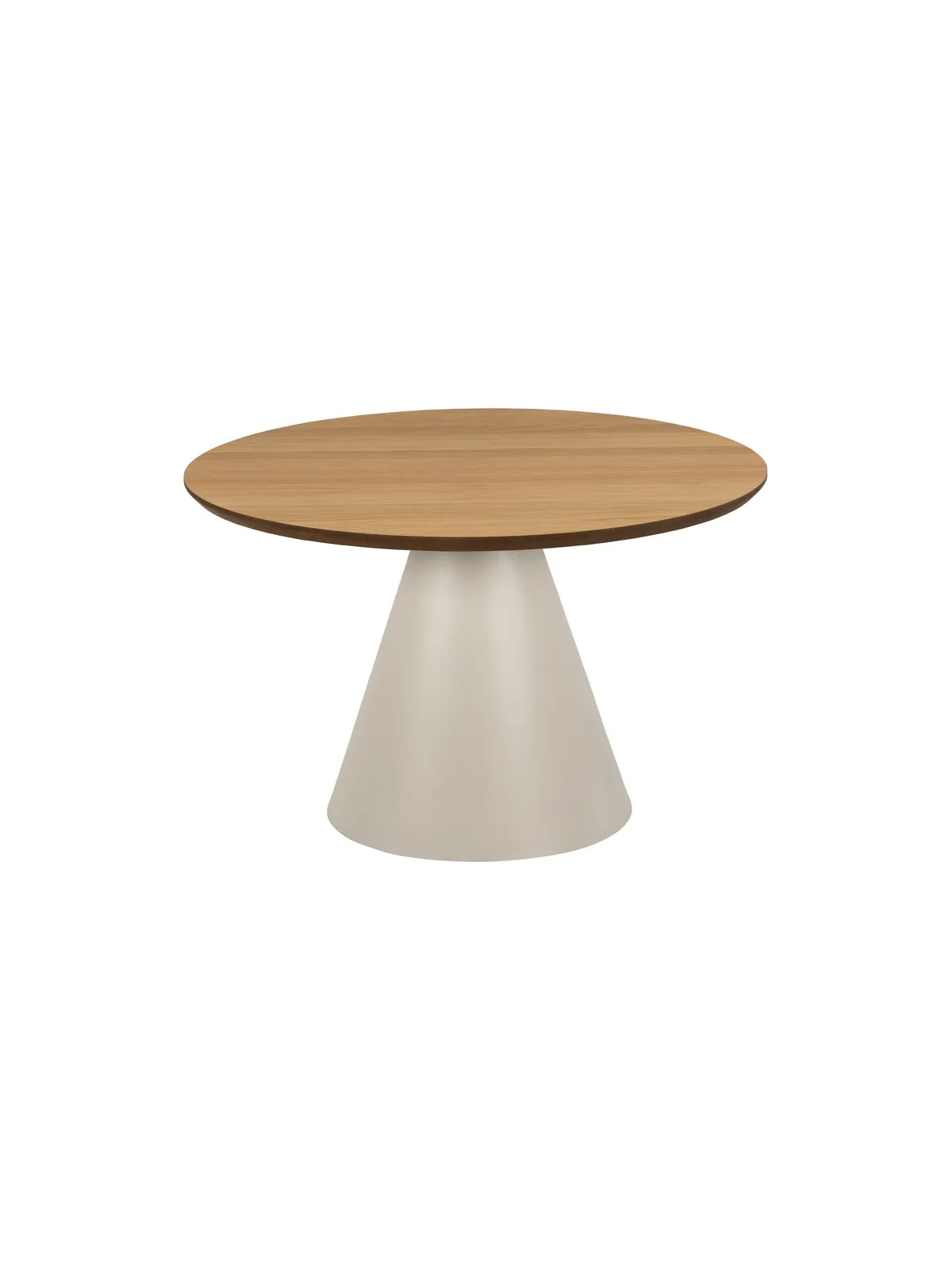 Runder Holz Couchtisch Soli Eiche