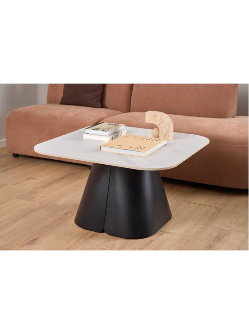 Keramik Couchtisch Salinas Weiß