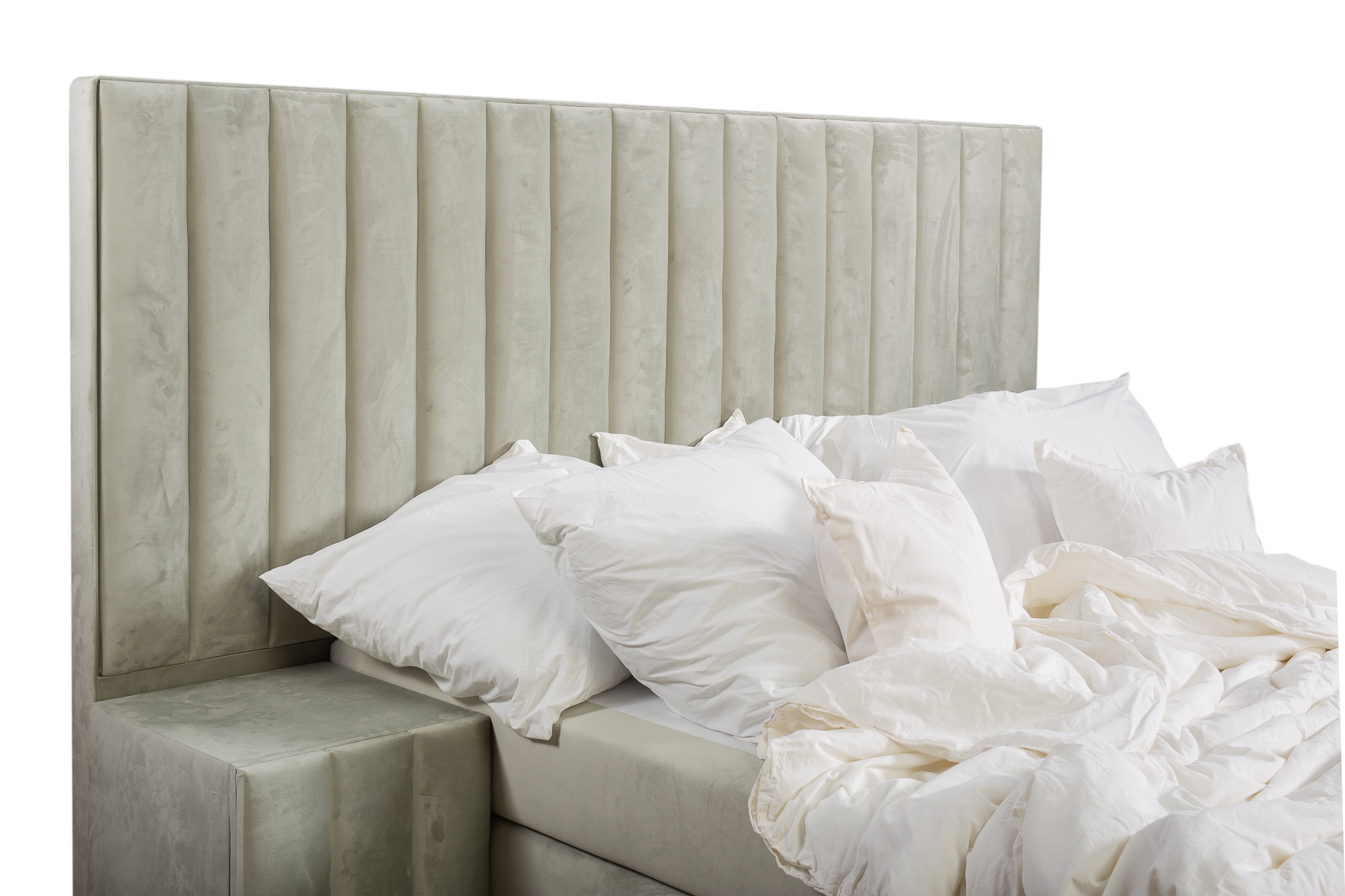Londi Duo XL – Boxspringbett mit Komfortkopfteil